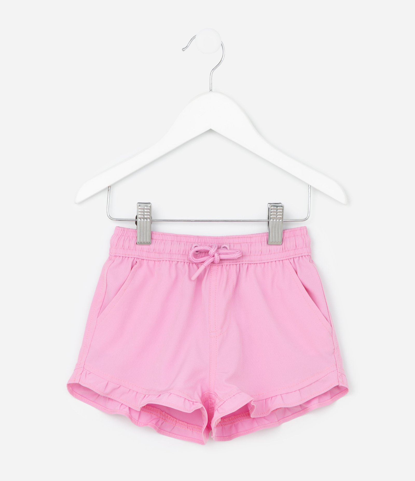 Short Infantil com Babadinhos - Tam 1 a 5 Anos Rosa 1