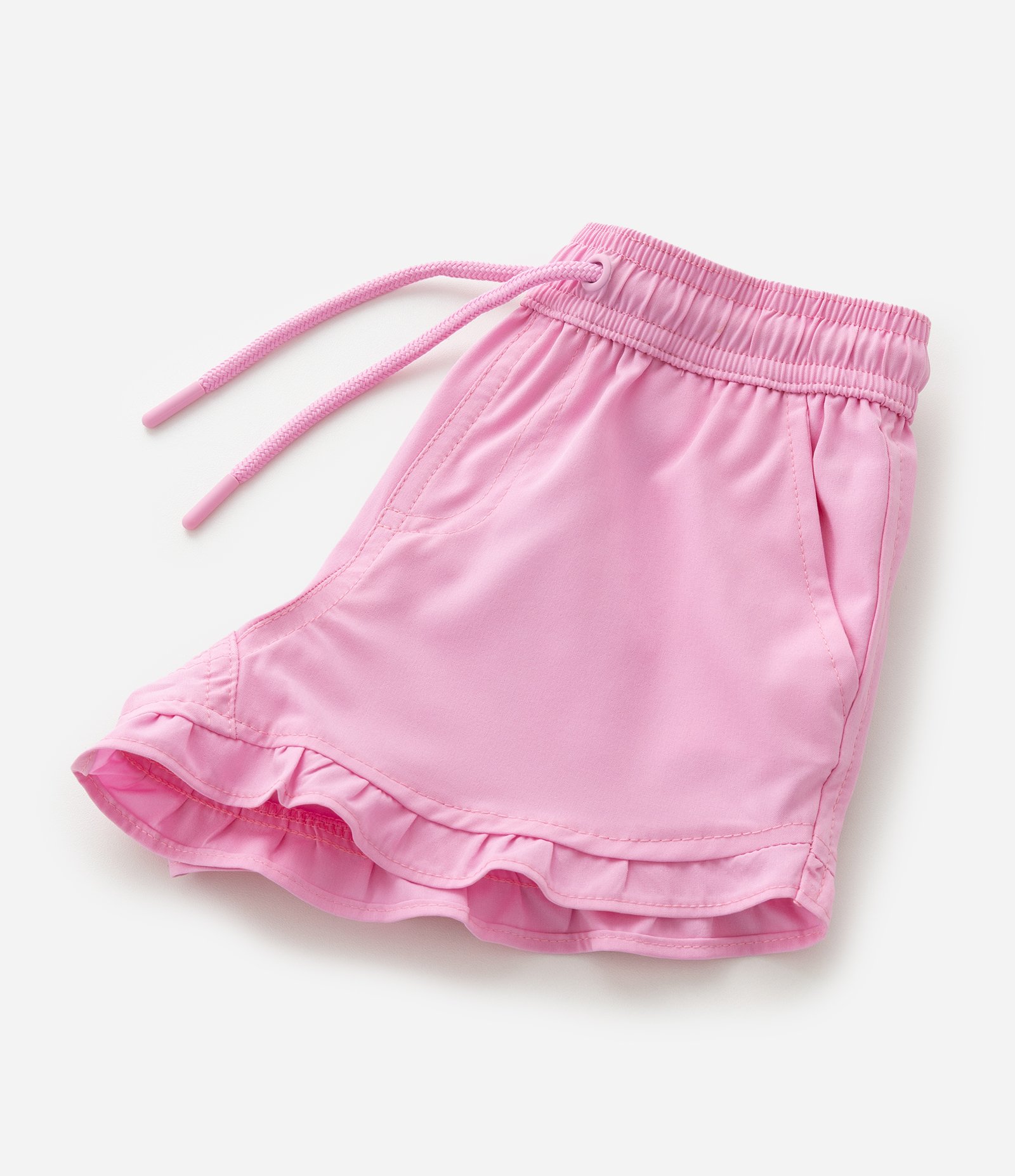 Short Infantil com Babadinhos - Tam 1 a 5 Anos Rosa 4
