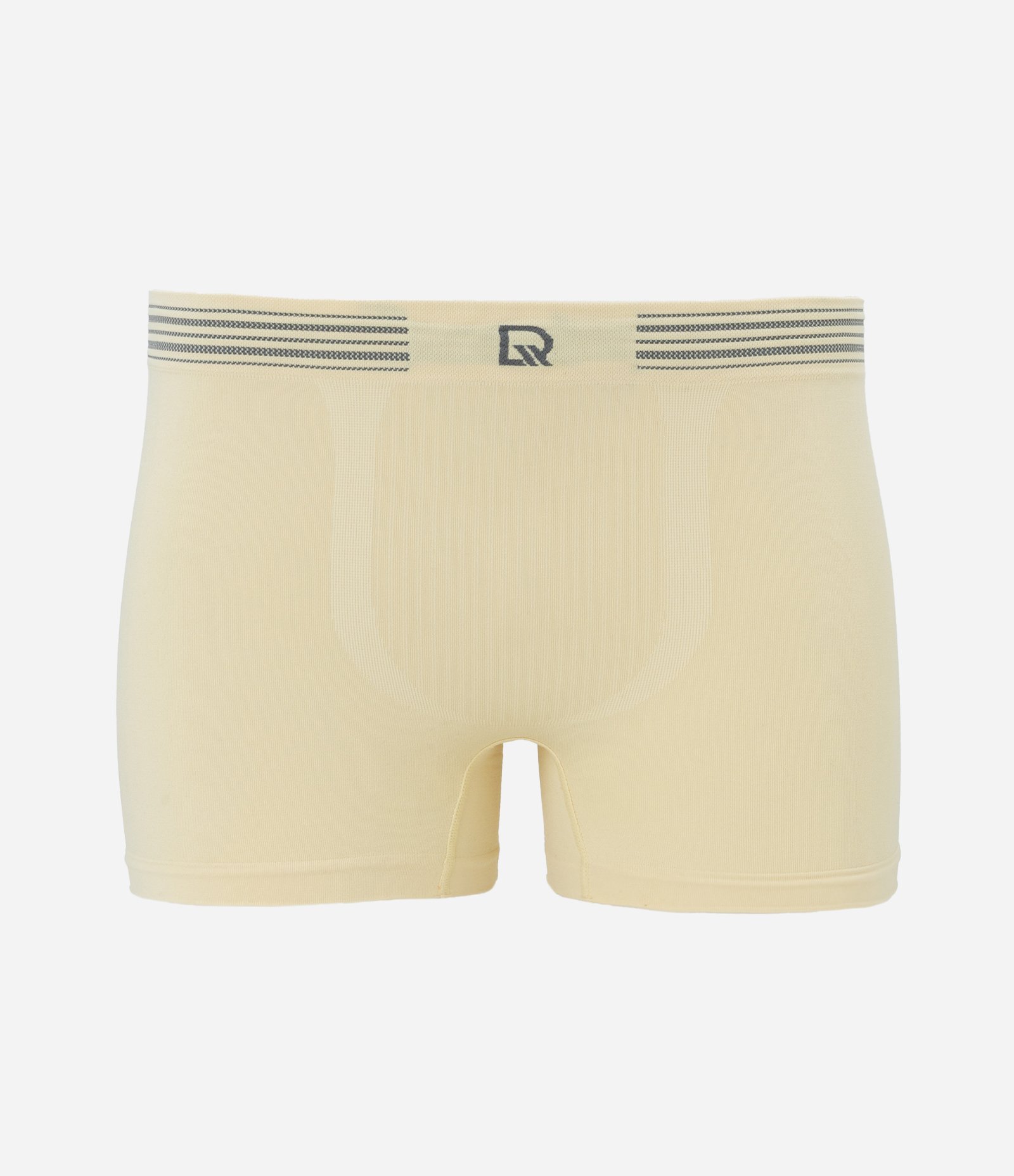 Cueca Boxer em Poliamida com Listras no Cós e sem Costura Del Rio Amarelo 1