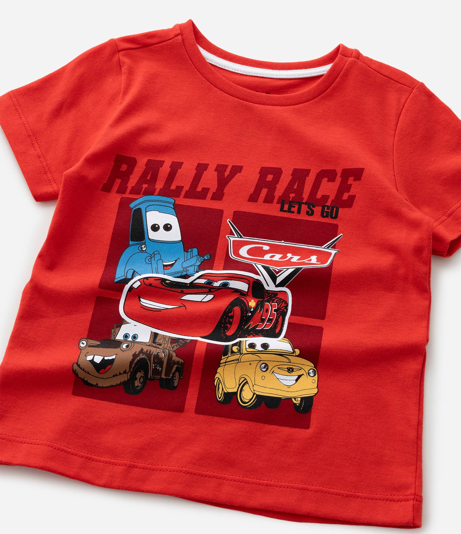 Pijama Infantil com Estampa Carros - Tam 2 a 6 Anos Vermelho 9