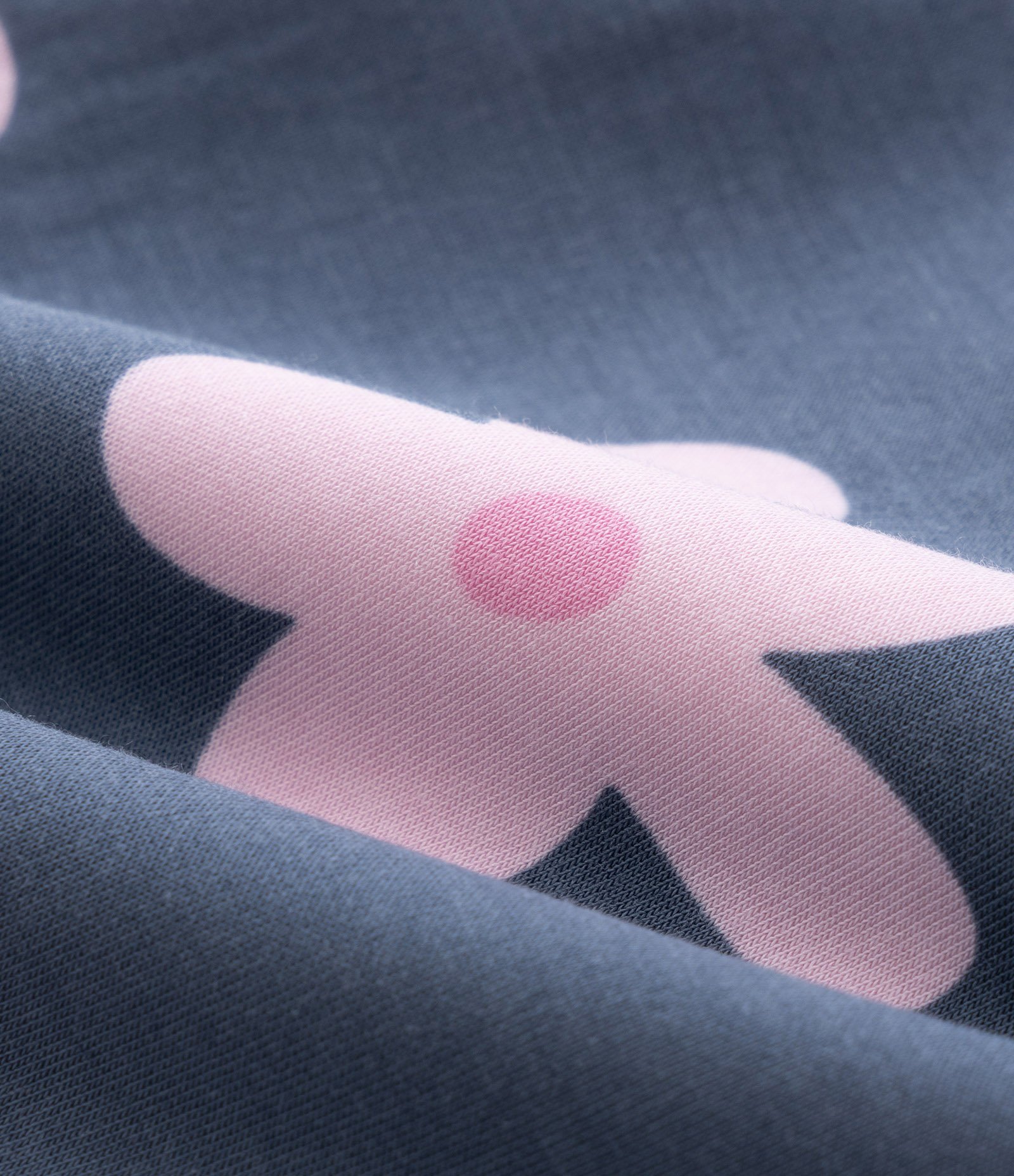 Calça Infantil Jogger em Moletom com Estampa Floral Bold – Tam 1 a 5/6 Anos Cinza Chumbo 3