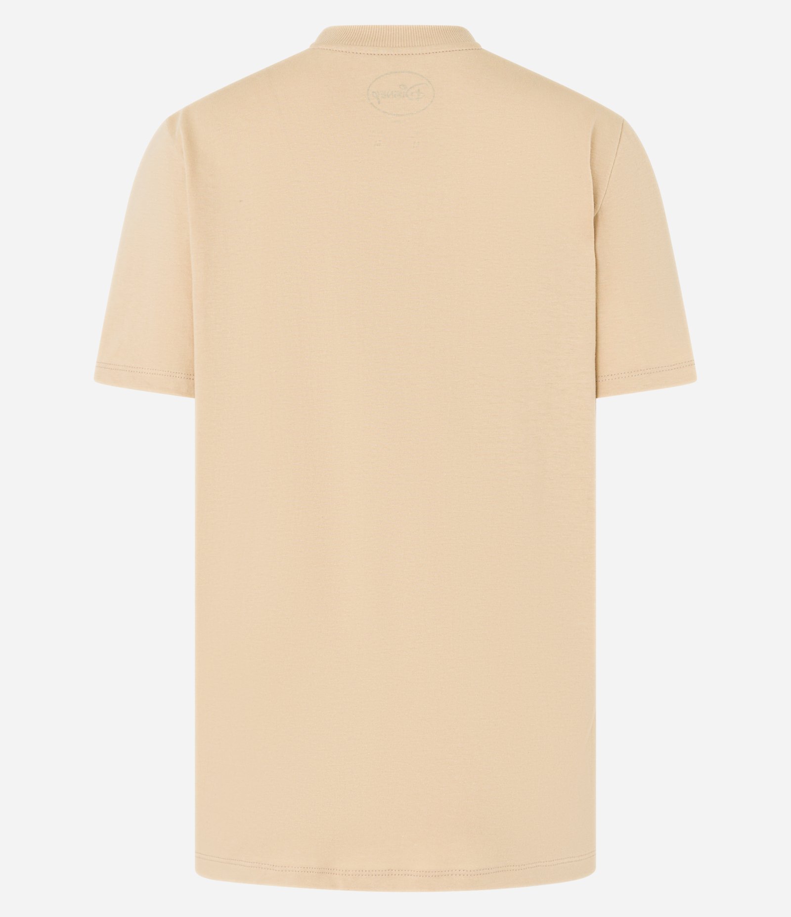 Camiseta T-Shirt em Algodão com Estampa Stitch Cowboy Bege 5