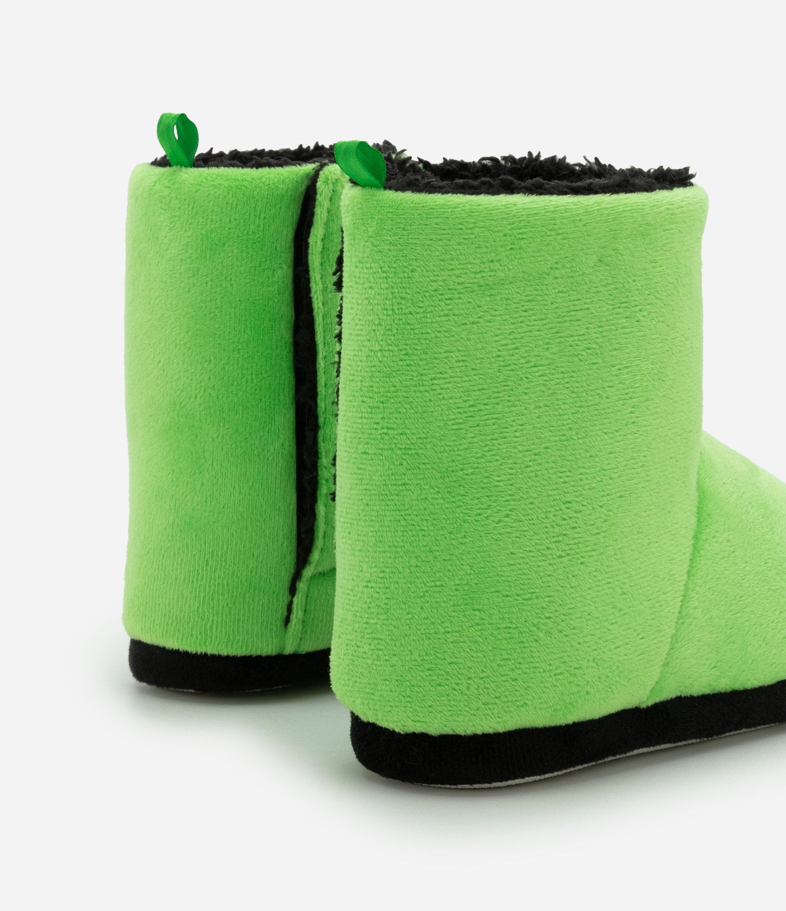 Pantufa Infantil Bota Minecraft – Tam 29 a 38 Verde 2