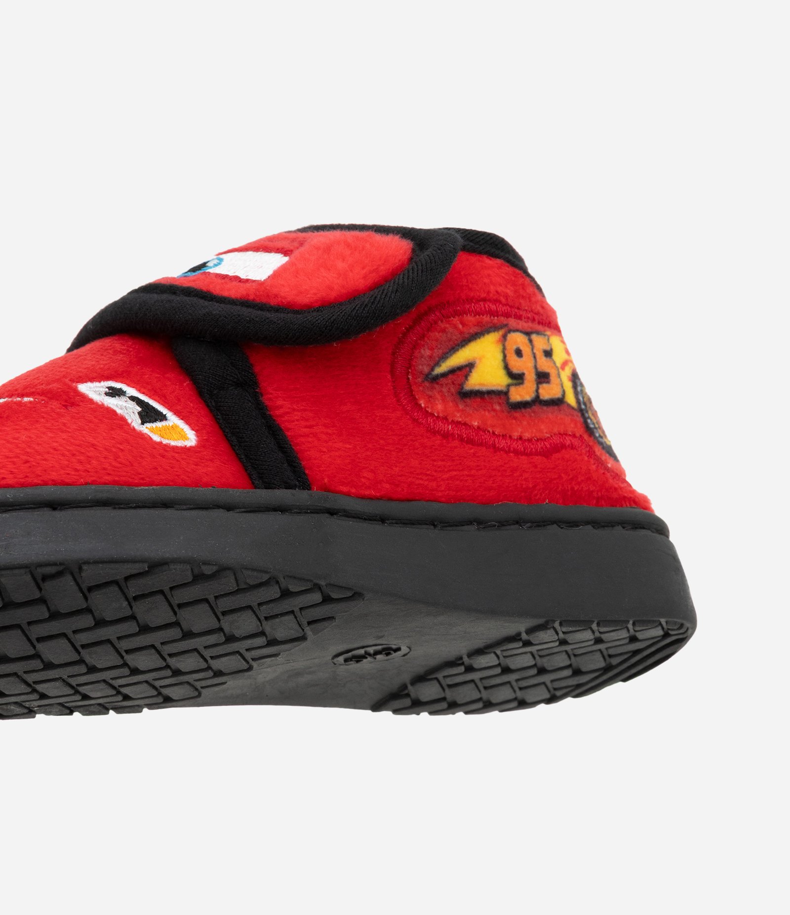 Pantufa Infantil Fechada em Fleece com Estampa Carros Relâmpago McQueen – Tam 19/20 a 27/28 Vermelho 4