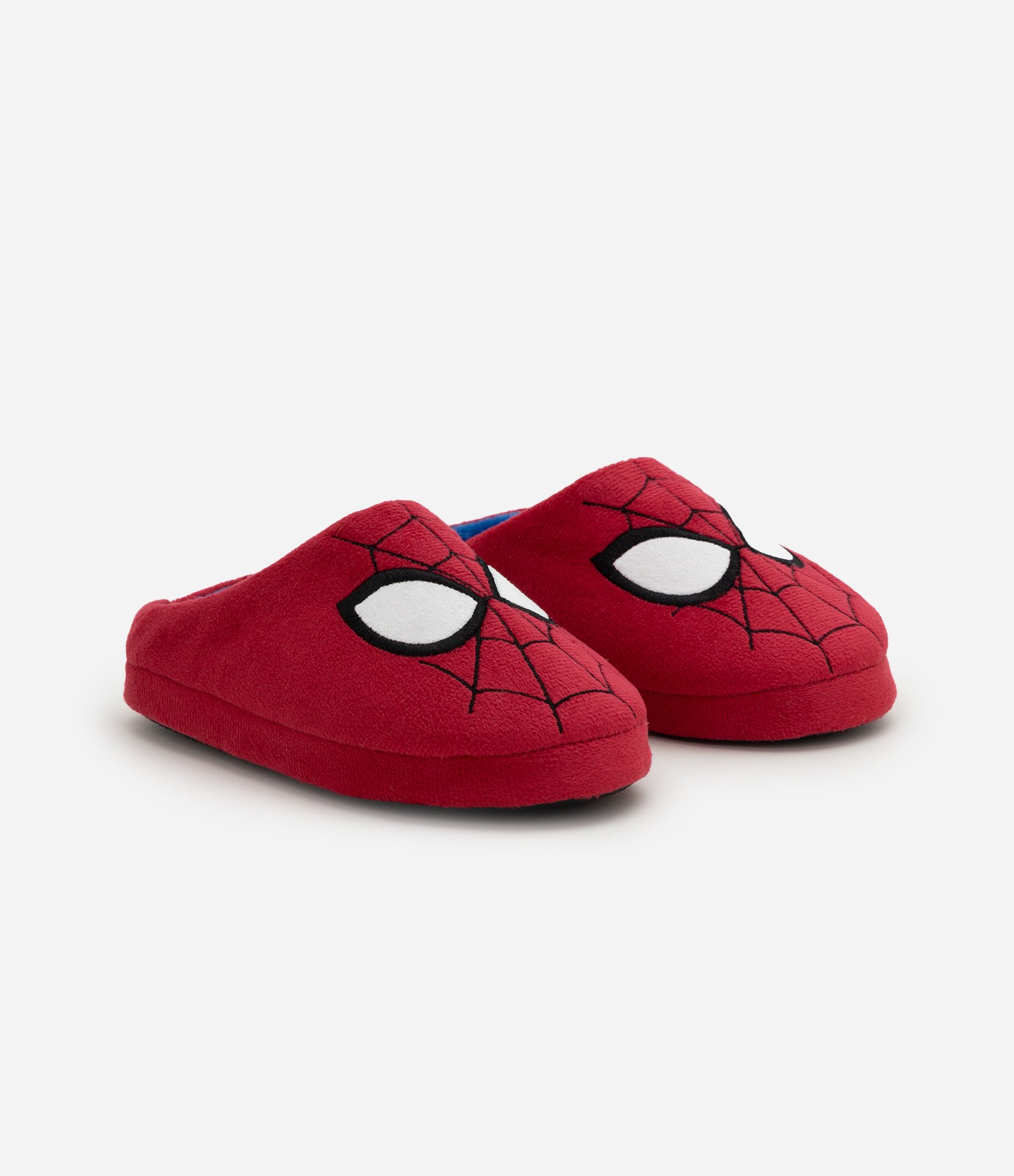 Pantufa Infantil Homem-Aranha em Fleece - Tam 27 ao 36 Vermelho 1
