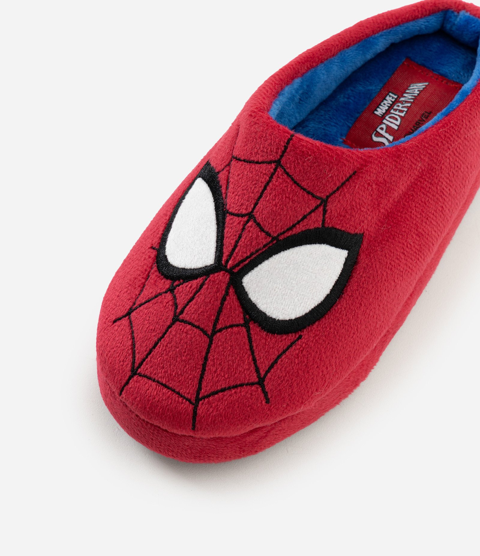 Pantufa Infantil Homem-Aranha em Fleece - Tam 27 ao 36 Vermelho 5