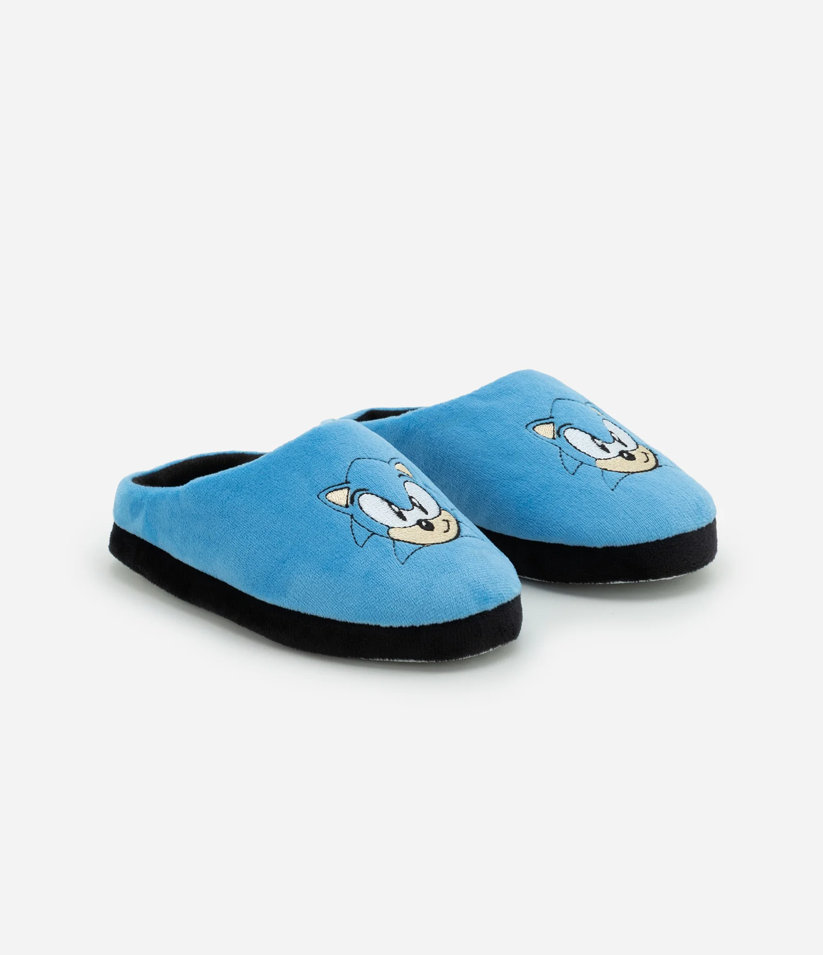 Pantufa Infantil Sonic em Fleece – Tam 29 a 38 Azul 1