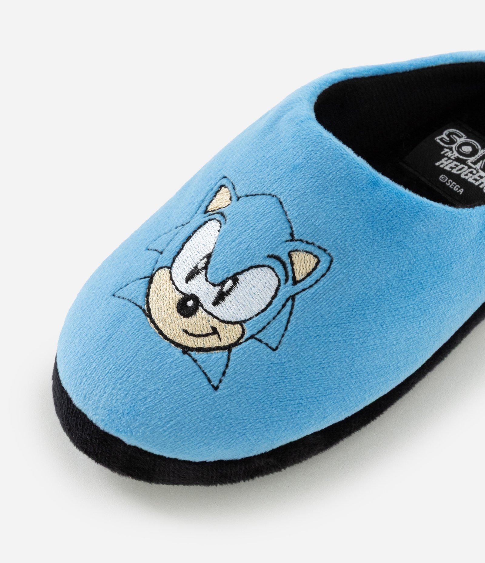 Pantufa Infantil Sonic em Fleece – Tam 29 a 38 Azul 3