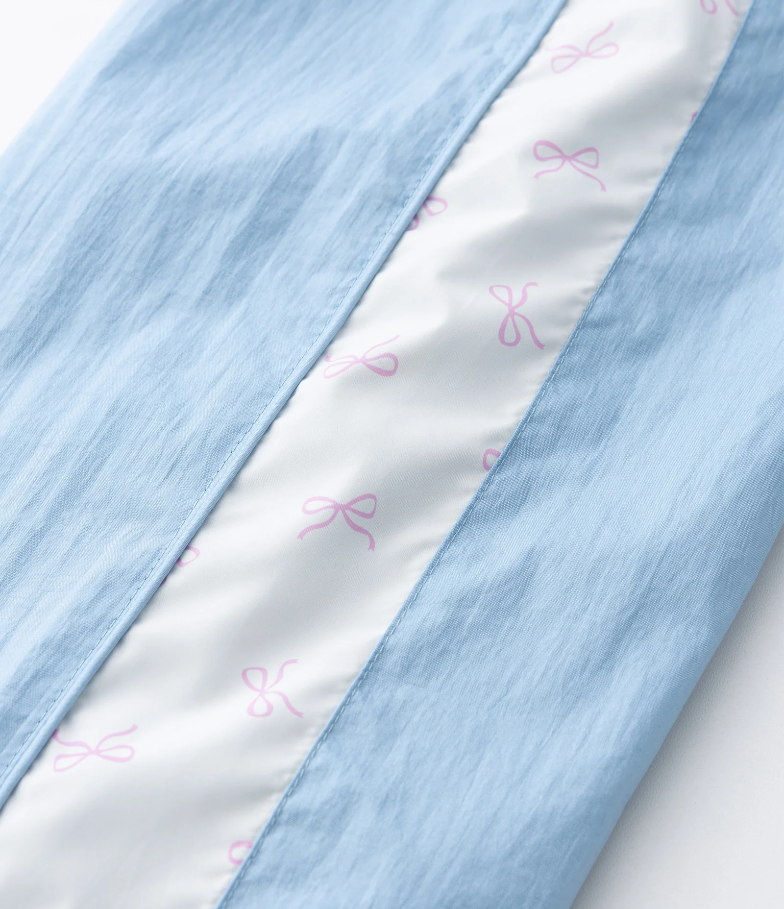 Calça Infantil Wide Leg em Microfibra com Recorte Lateral - Tam 1 A 6 Anos Azul 4