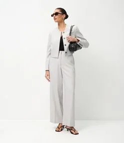 Casaqueto de Alfaiataria com Abotoamento no Punho