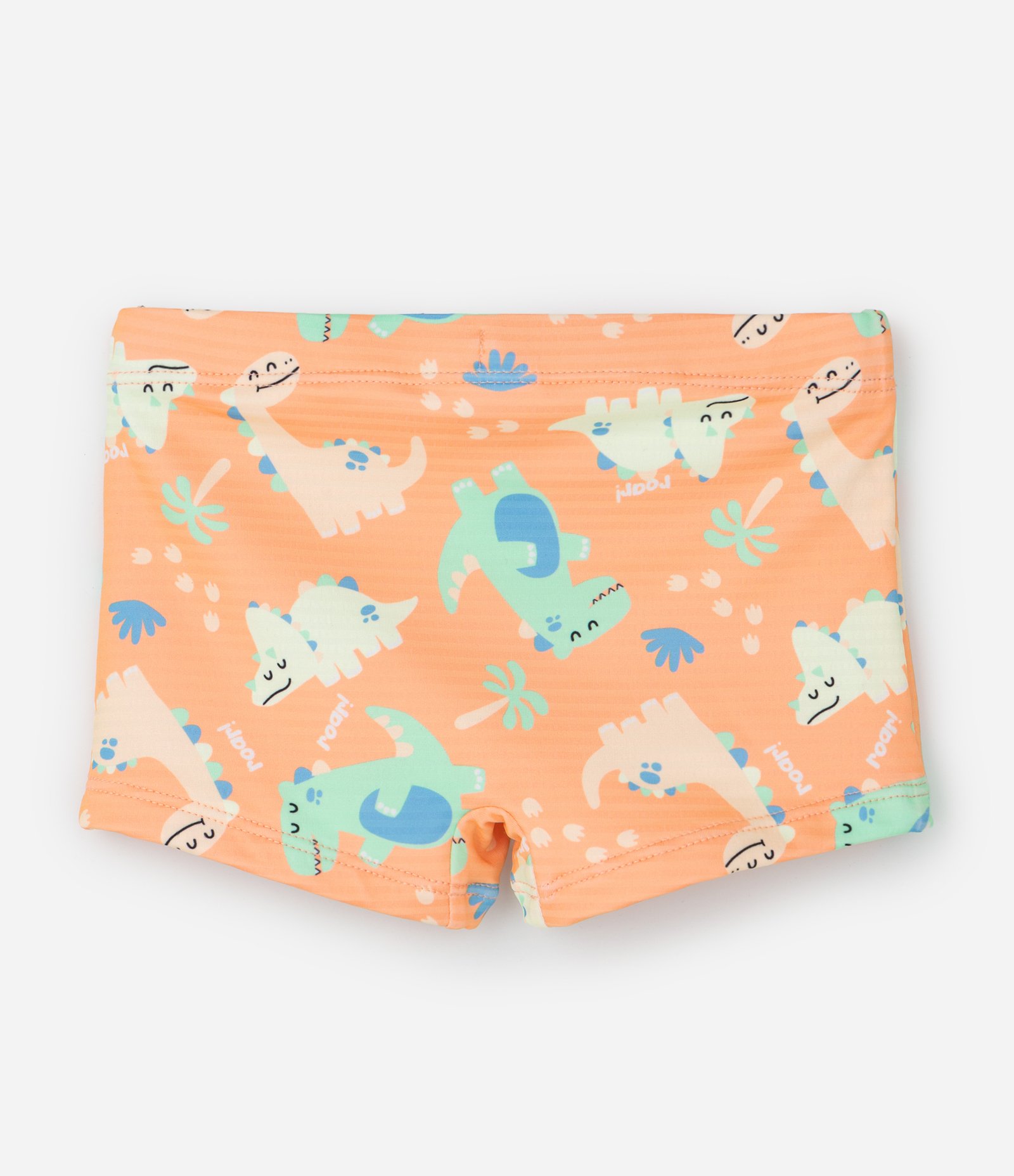 Conjunto Infantil Camiseta UV e Sunga Praia Tam 1 a 4 Verde 5