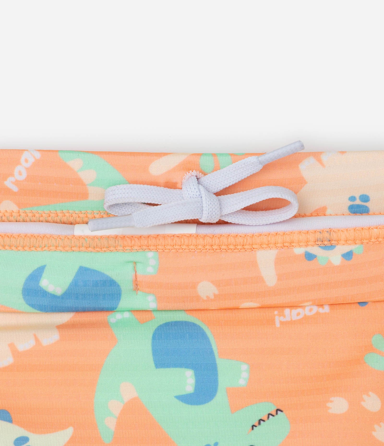 Conjunto Infantil Camiseta UV e Sunga Praia Tam 1 a 4 Verde 6