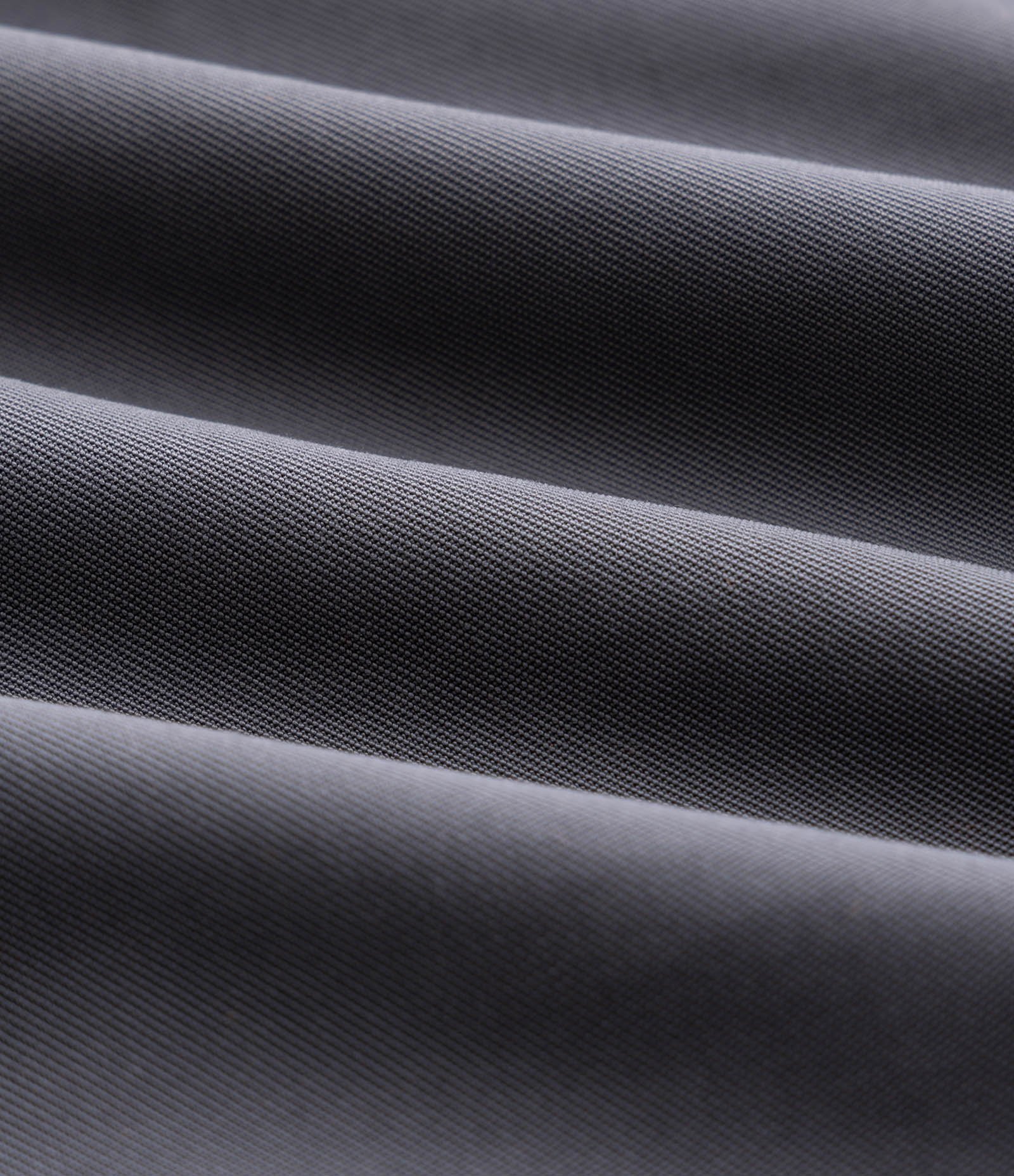 Camisa Manga Curta Lisa de Viscose com Bolsos Cinza 3