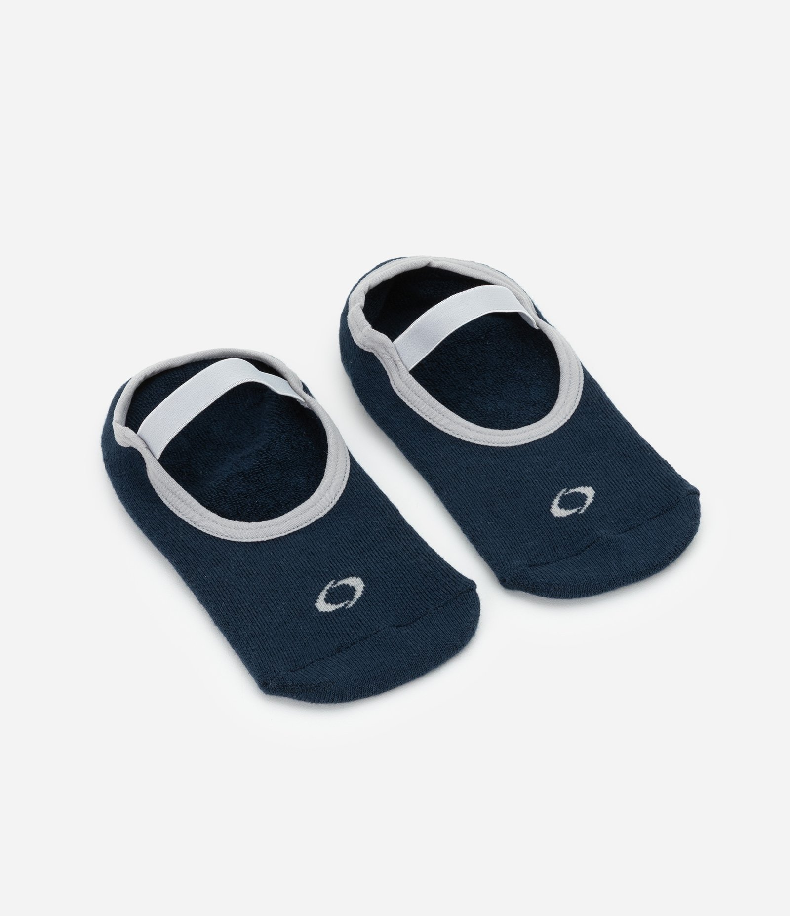 Meia Sapatilha Esportiva em Algodão com Antiderrapante Azul 1