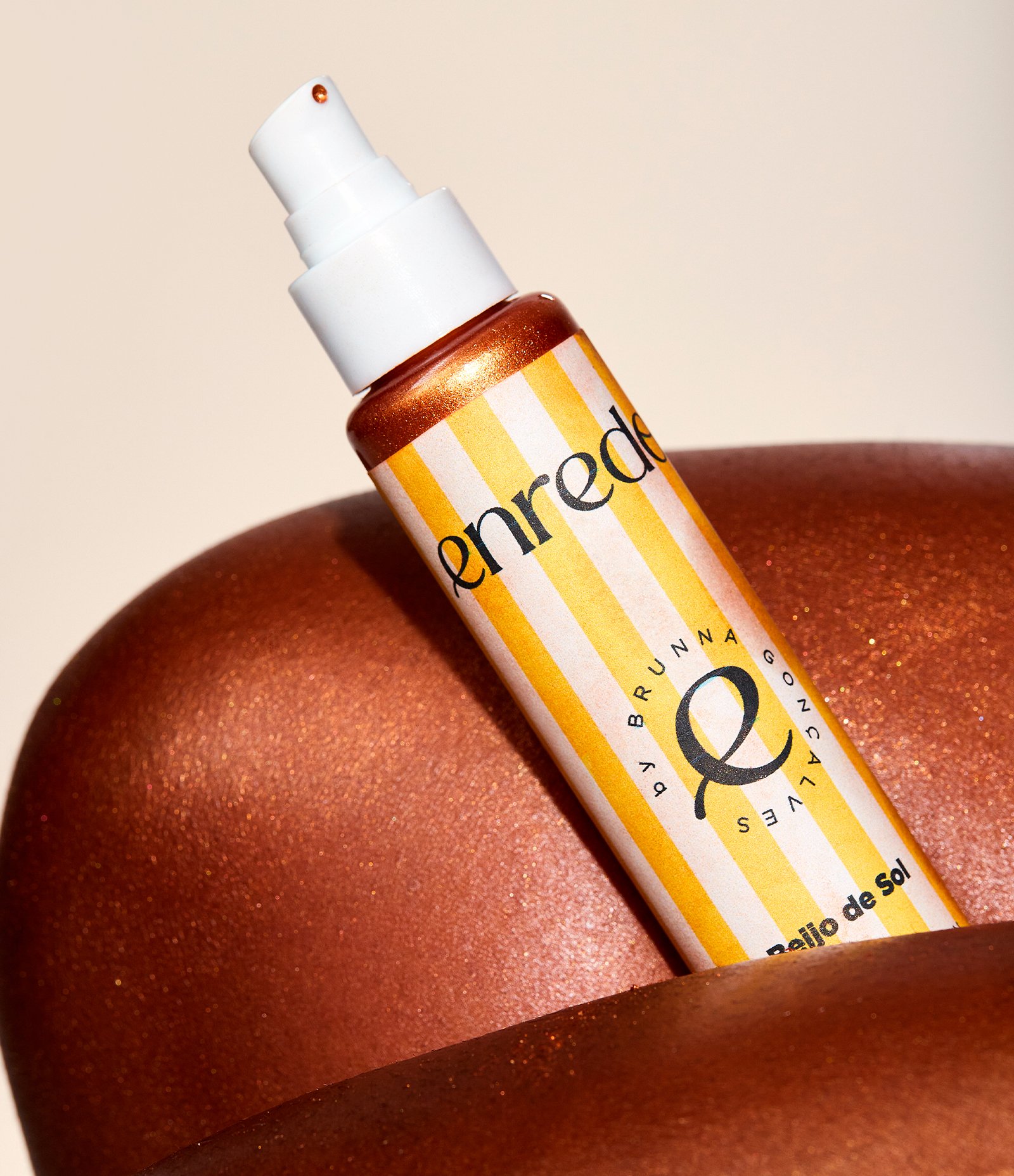 Iluminador Corporal Beijo de Sol Enredo By Bruna Gonçalves 120G 10