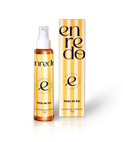 Iluminador Corporal Beijo de Sol Enredo By Bruna Gonçalves