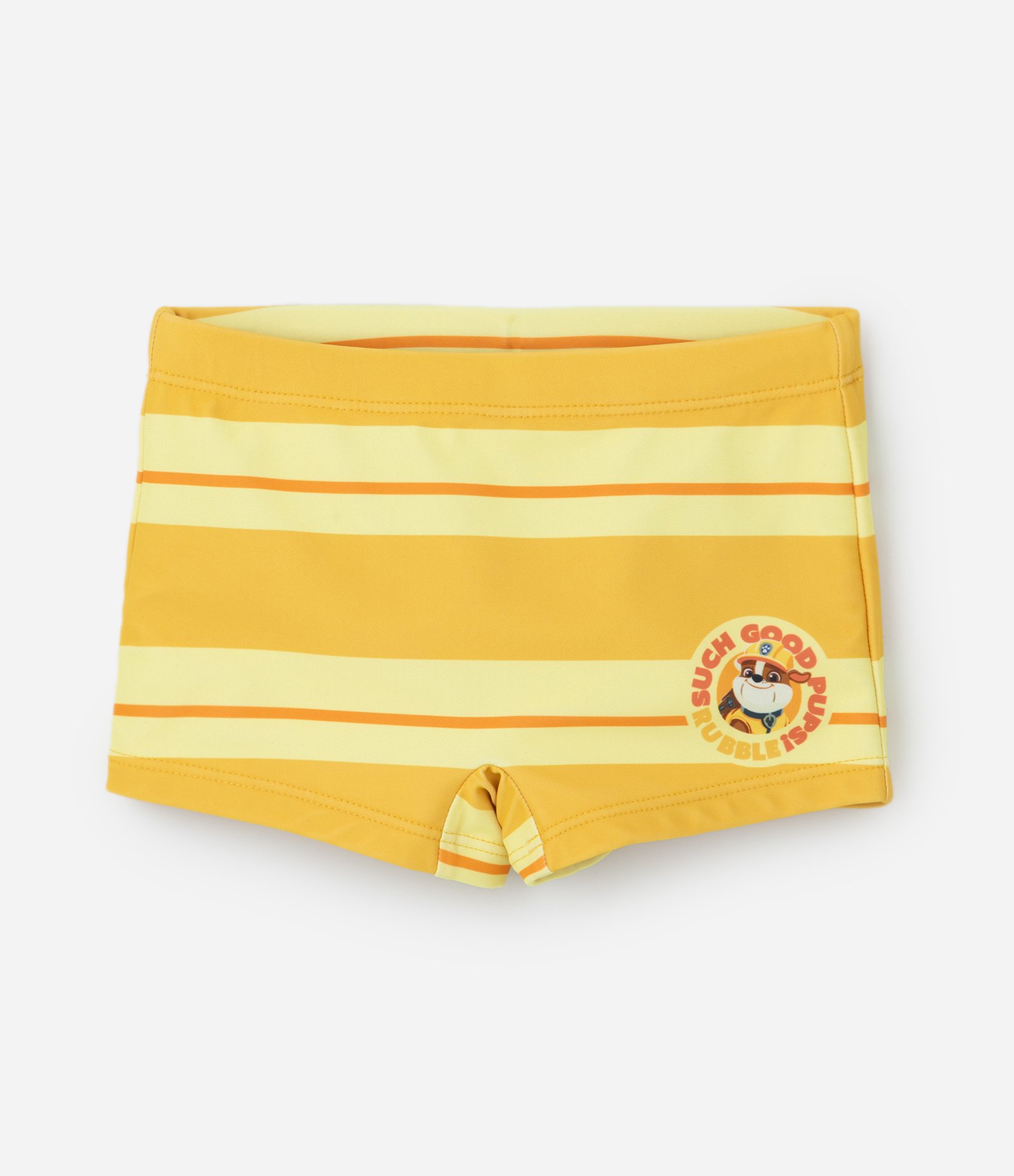 Conjunto Infantil UV com Camiseta e Sunga Rubble Patrulha Canina – Tam 2 a 6 Anos Amarelo 4