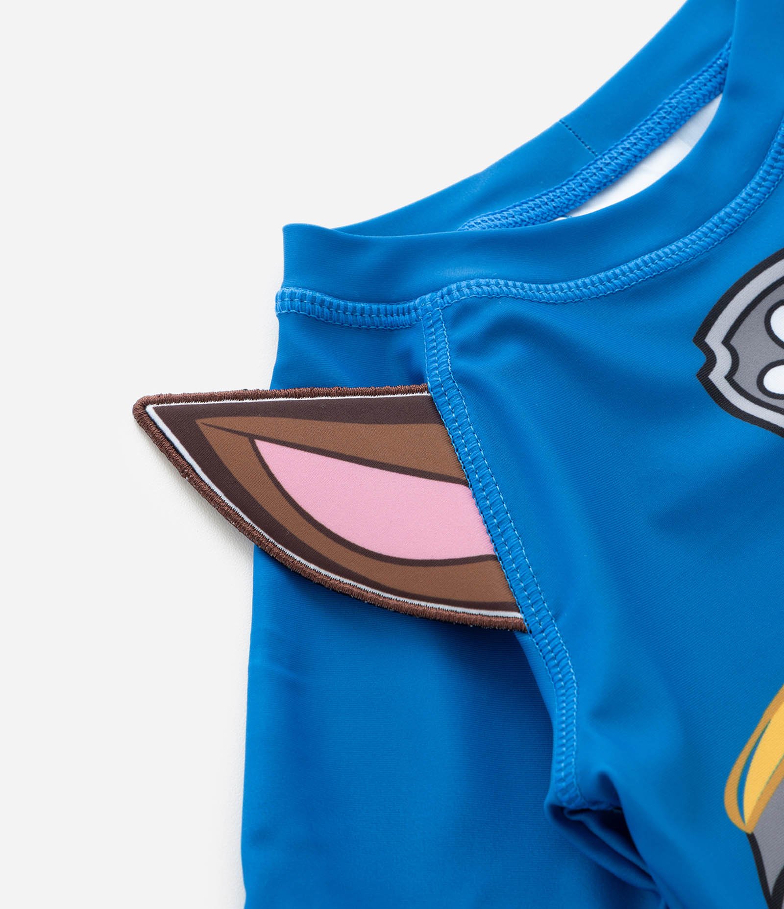 Conjunto Infantil UV Chase Patrulha Canina com Camiseta e Sunga – Tam 2 a 6 Azul 9