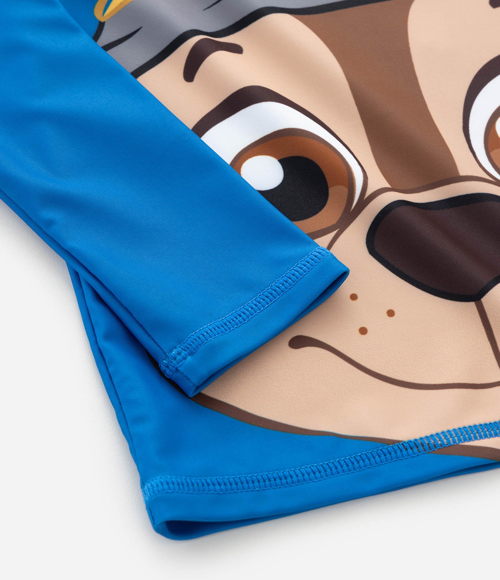 Conjunto Infantil UV Chase Patrulha Canina com Camiseta e Sunga – Tam 2 a 6 Azul 11