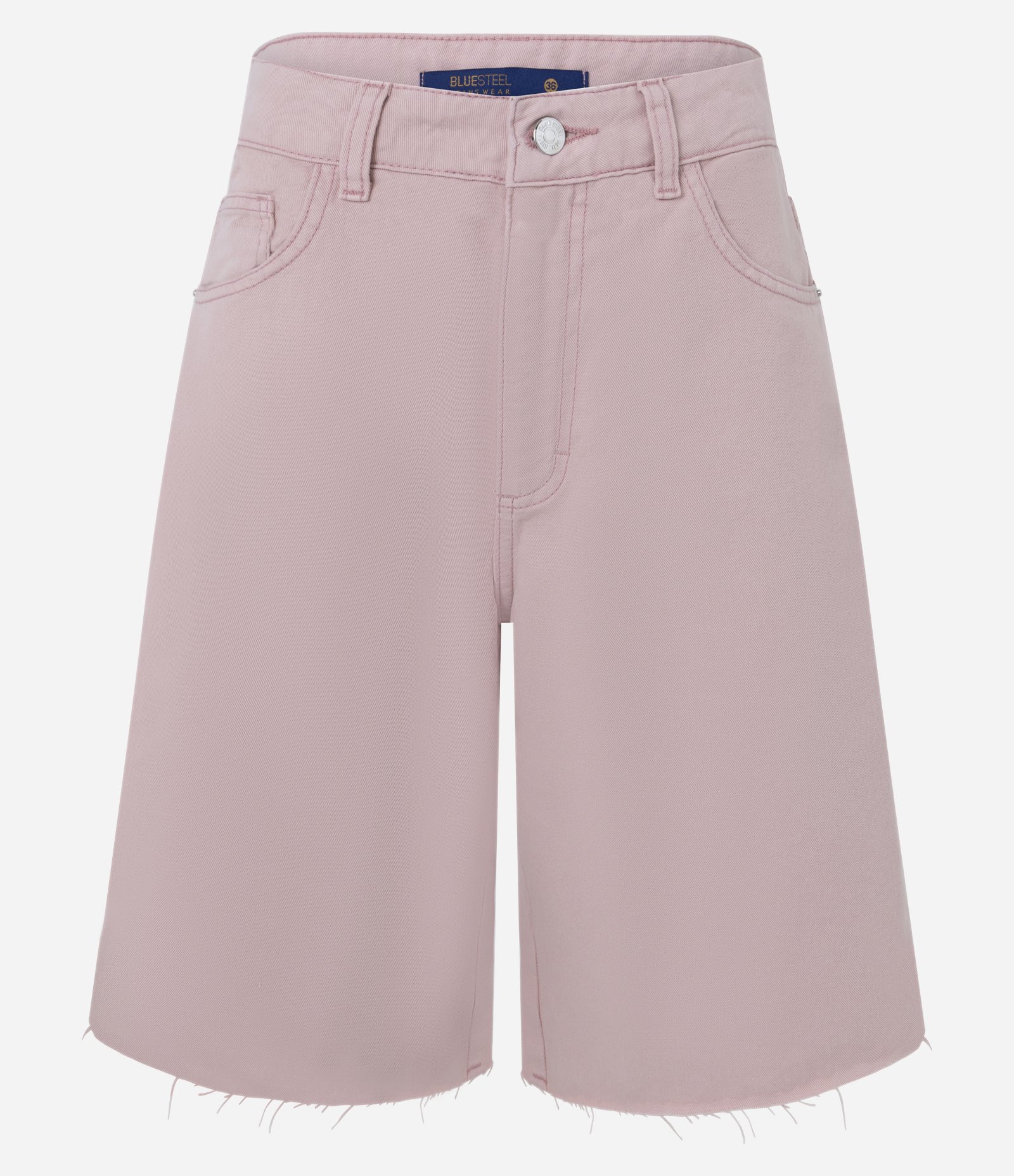 Bermuda Jorts em Sarja Peachskin 5