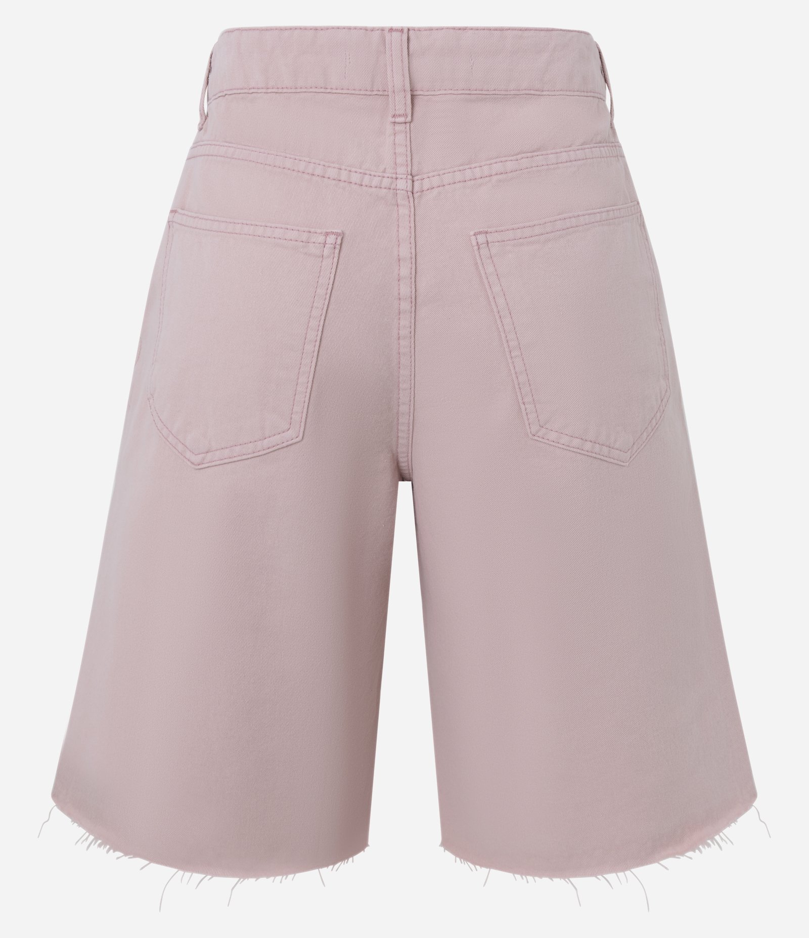 Bermuda Jorts em Sarja Peachskin 6