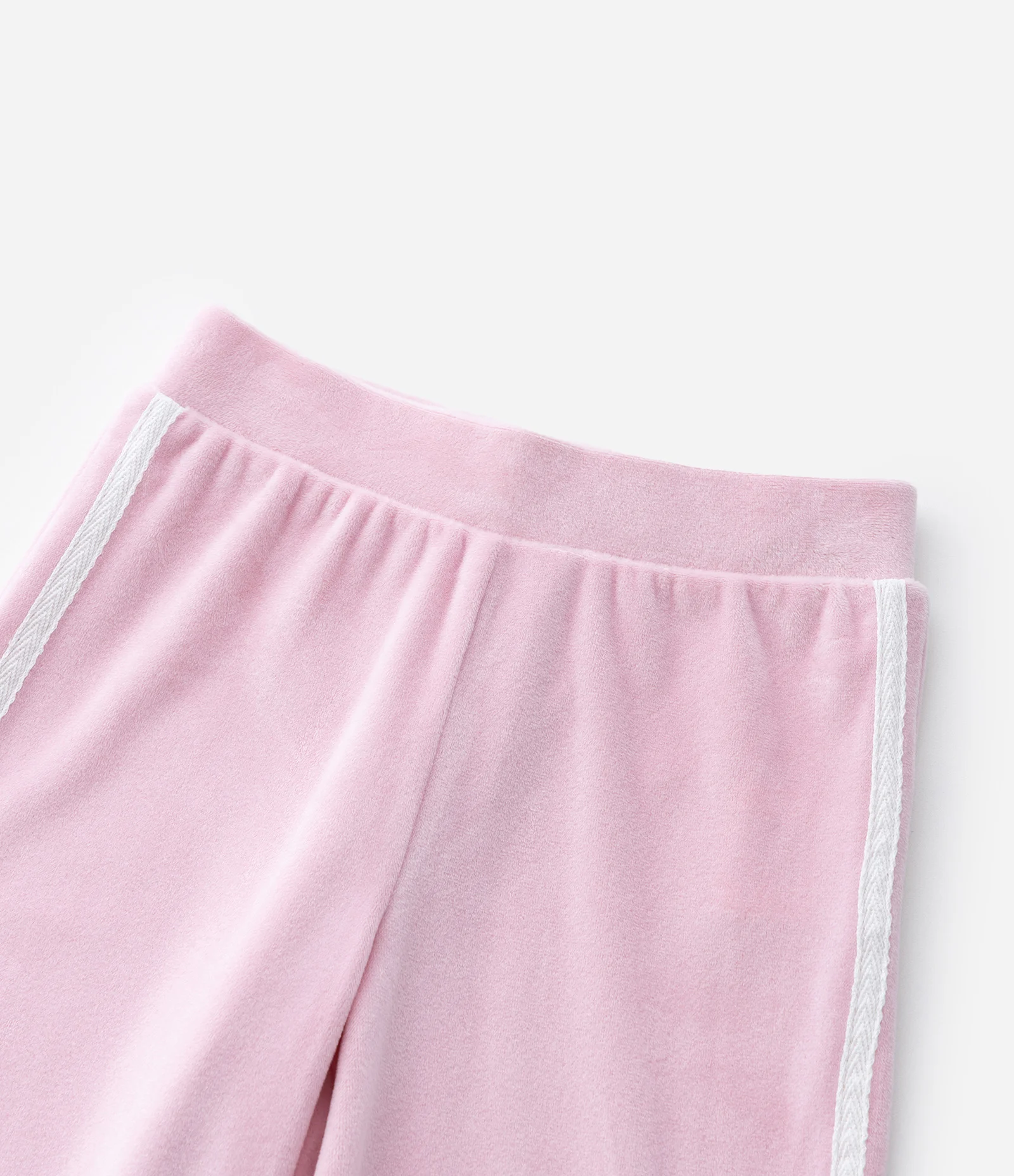 Conjunto Infantil Em Plush Com Jaqueta E Calça Lettering - Tam 1 A 6 Anos Rosa Claro 9