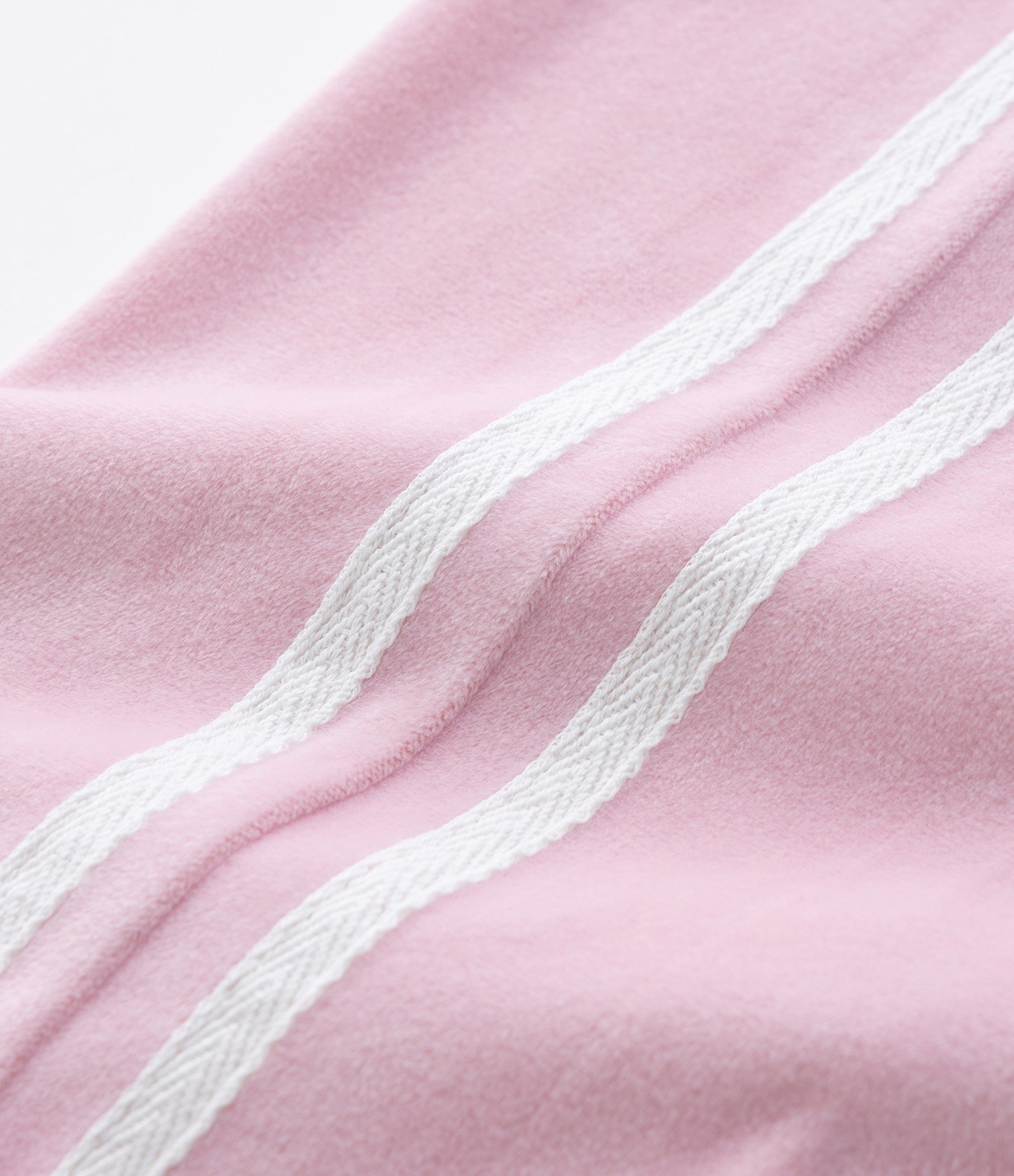 Conjunto Infantil Em Plush Com Jaqueta E Calça Lettering - Tam 1 A 6 Anos Rosa Claro 10