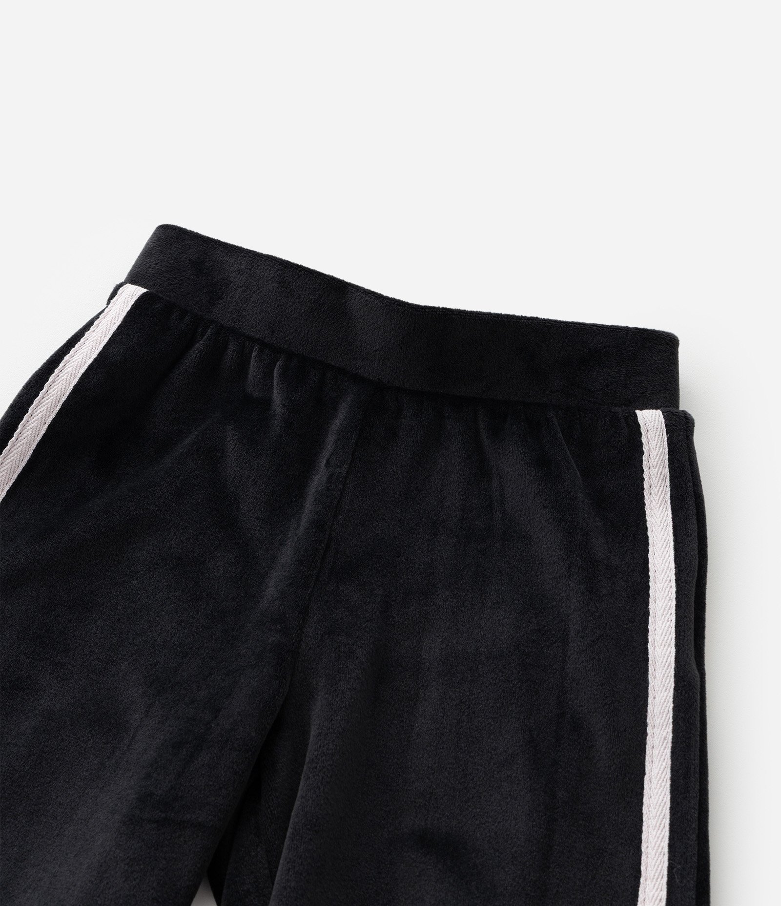 Conjunto Infantil Em Plush Com Jaqueta E Calça Lettering - Tam 1 A 6 Anos Preto 9