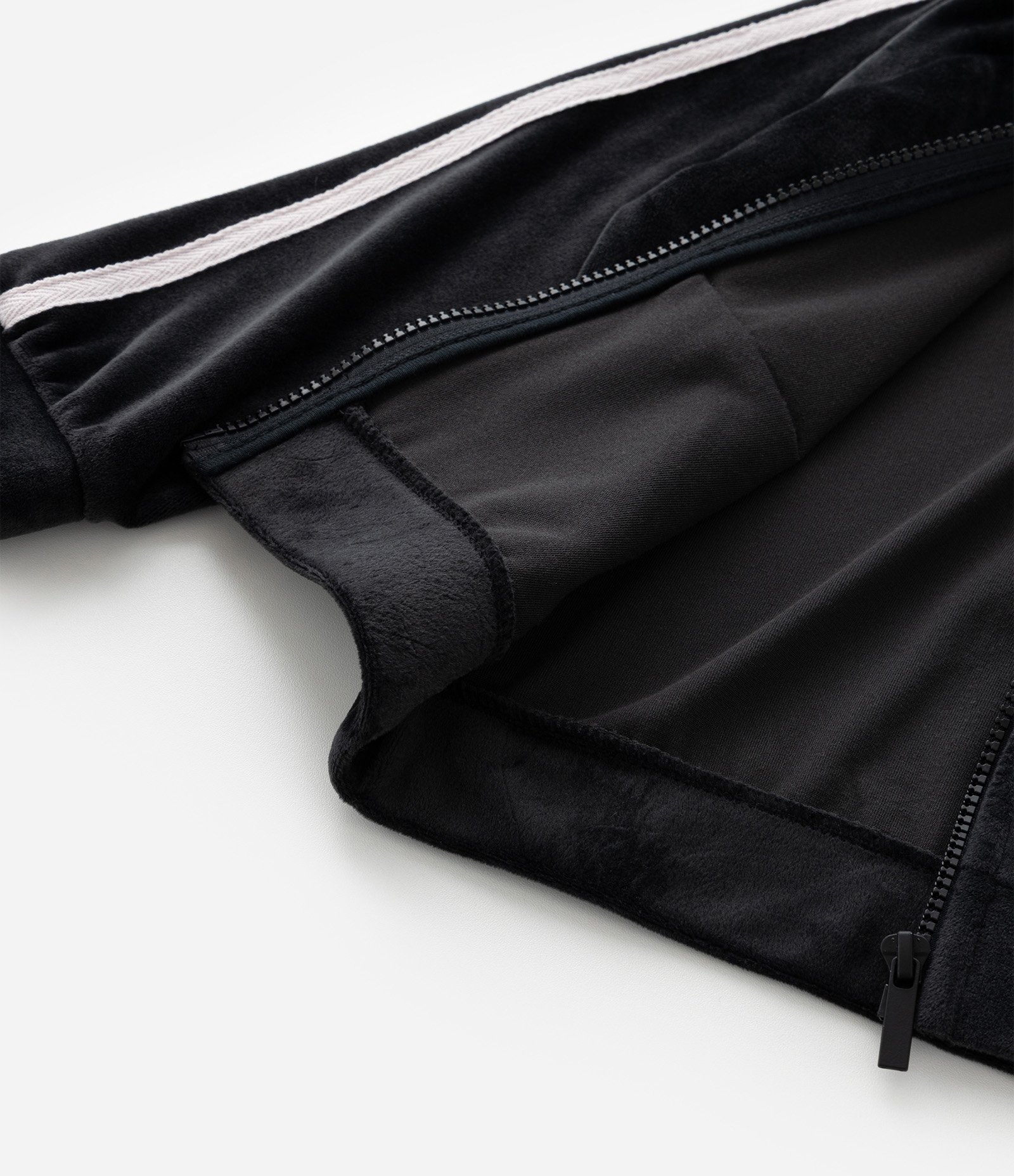 Conjunto Infantil Em Plush Com Jaqueta E Calça Lettering - Tam 1 A 6 Anos Preto 12