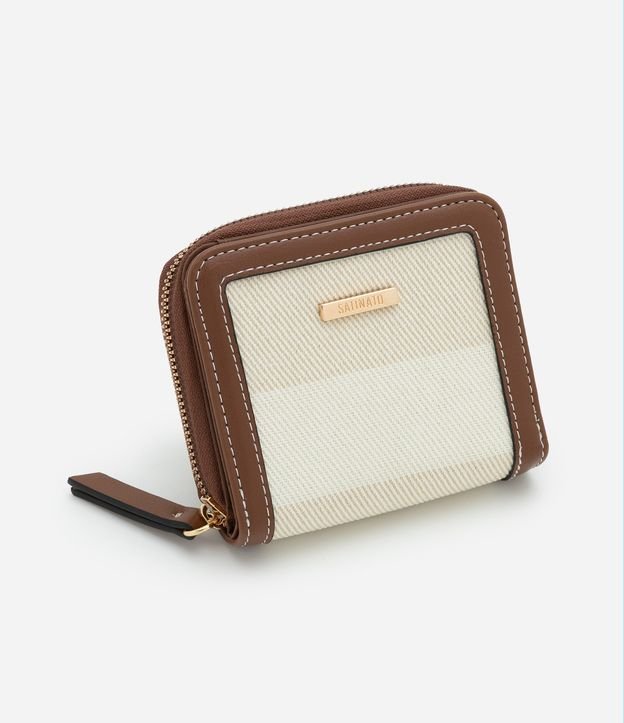 Carteira Envelope Pequena com Detalhe em Metais