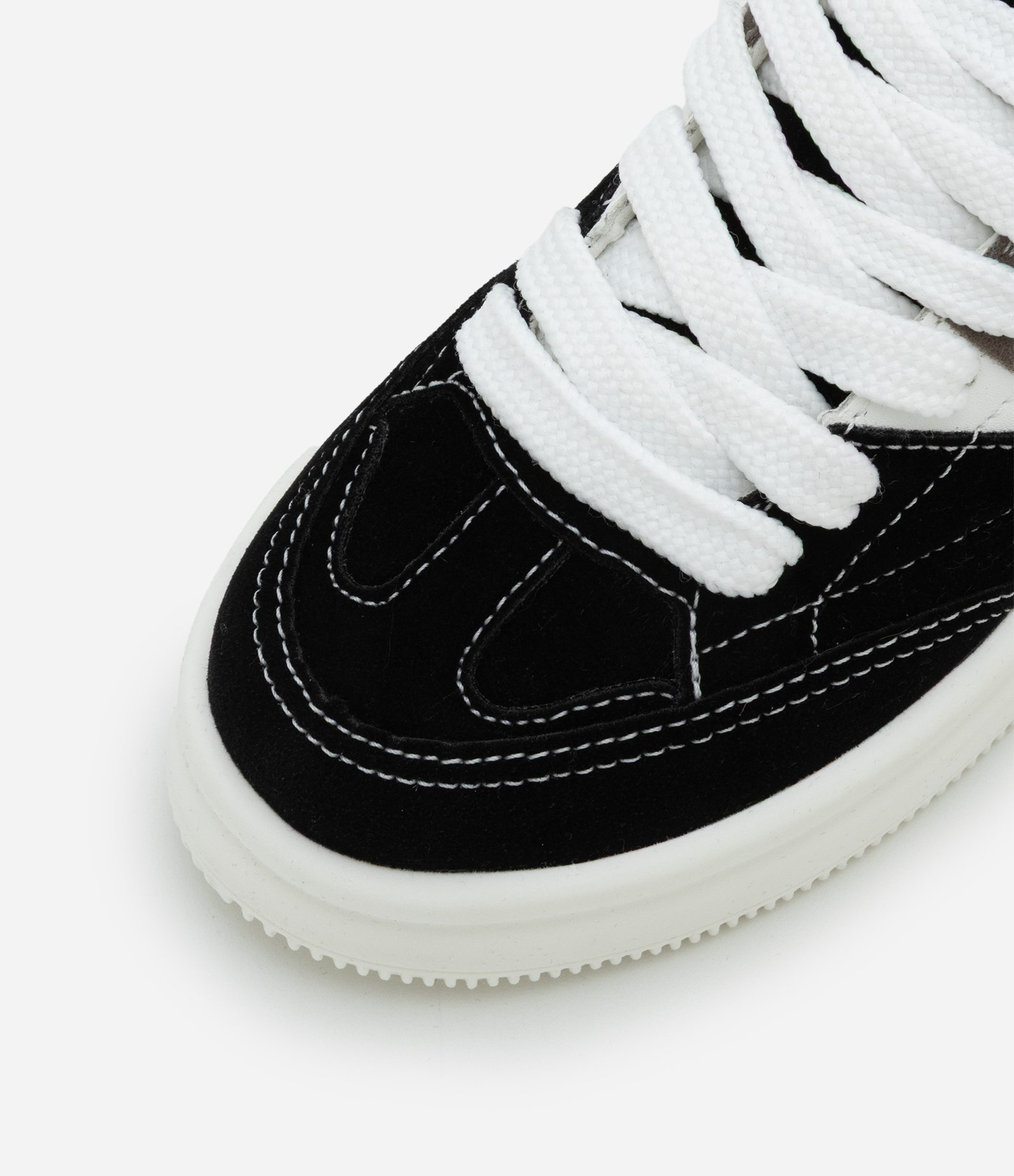 Tênis Infantil com Pespontos e Recortes Contrastantes - Tam 28 ao 34 Preto 3