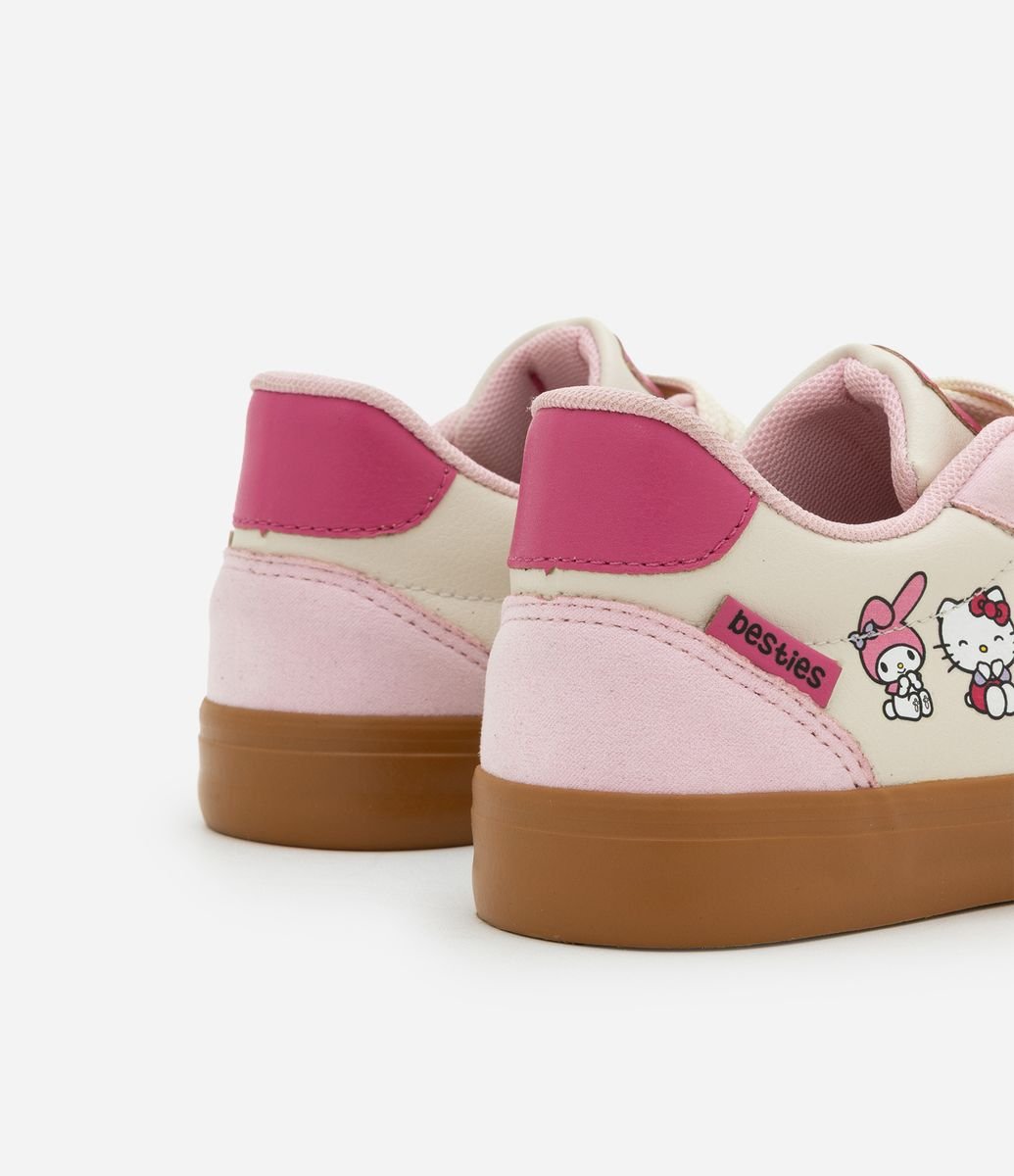 Tênis Infantil Hello Kitty - Tam 28 ao 34 Rosa
