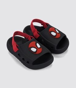 Chinelo Infantil com Patch do Homem Aranha - Tam 19 ao 24
