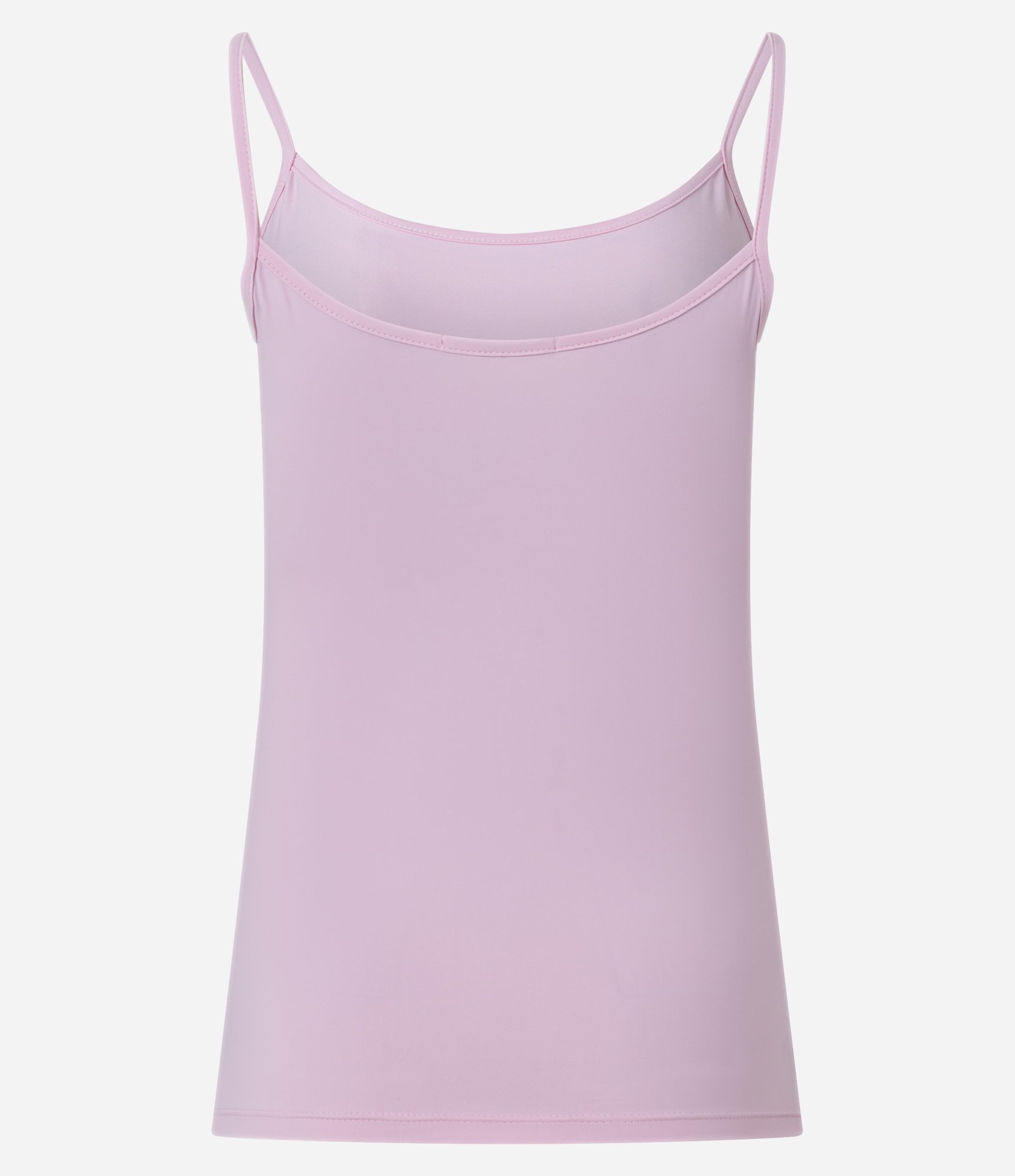 Blusa Básica em Poliamida com Alças Finas Rosa Claro 6