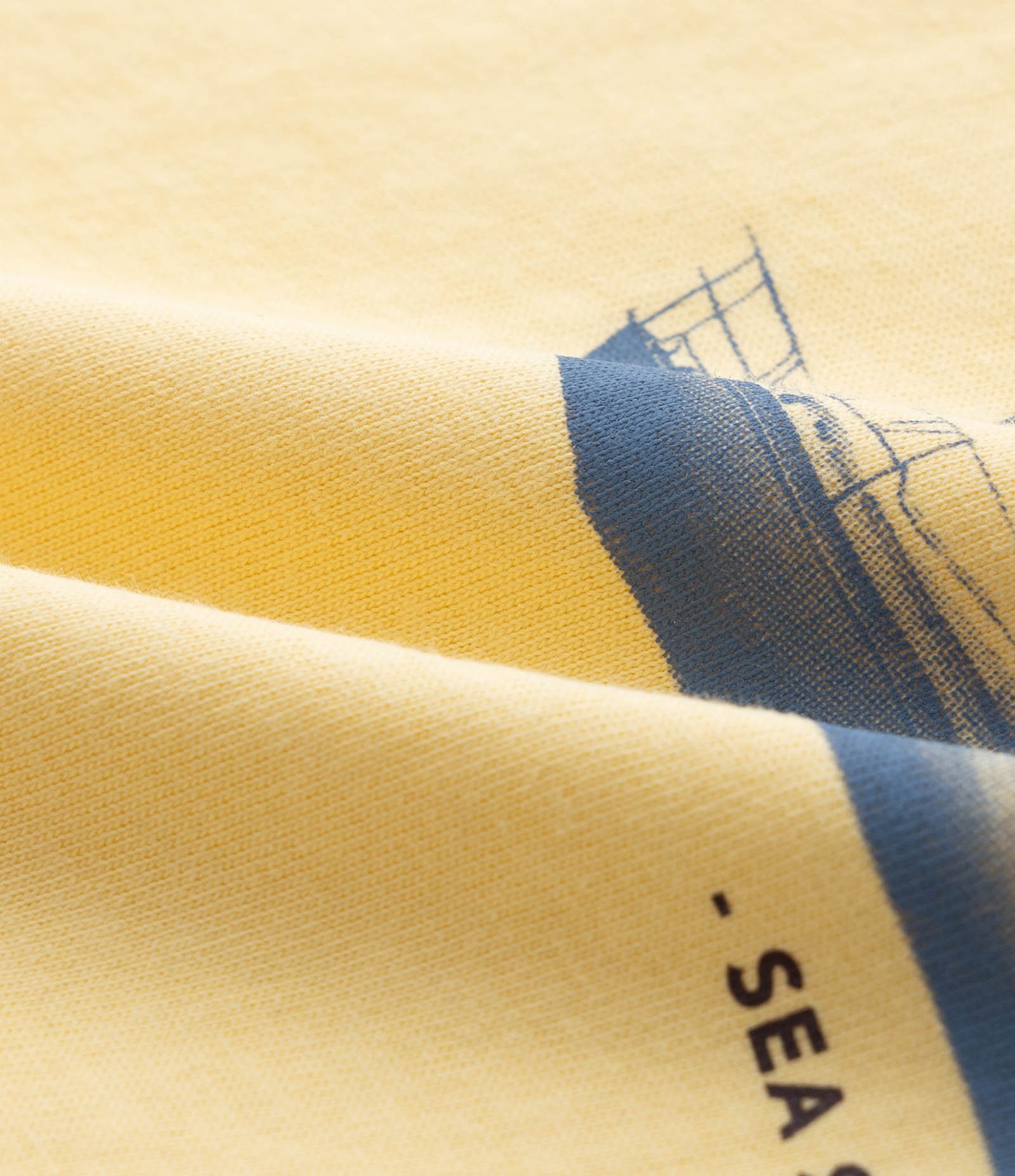 Camiseta Infantil Regular com Estampa de Barco Sailing Club - Tam 5 a 14 Anos Amarelo 3