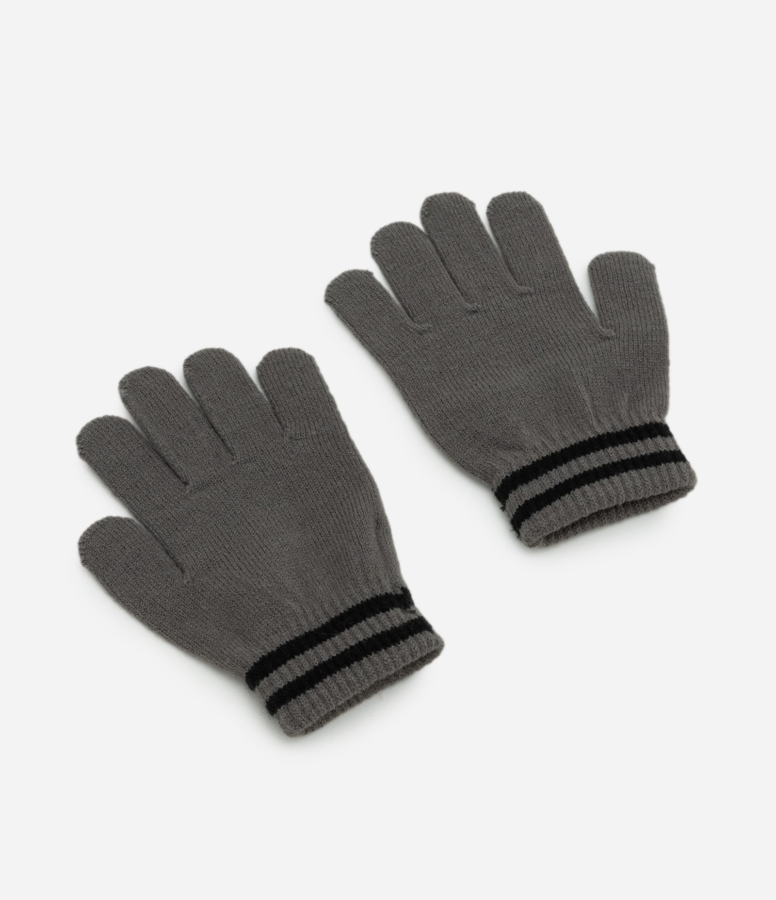 Luva Infantil em Tricô com Estampa Minecraft – Tam 3/4 a 9/12 Cinza 2