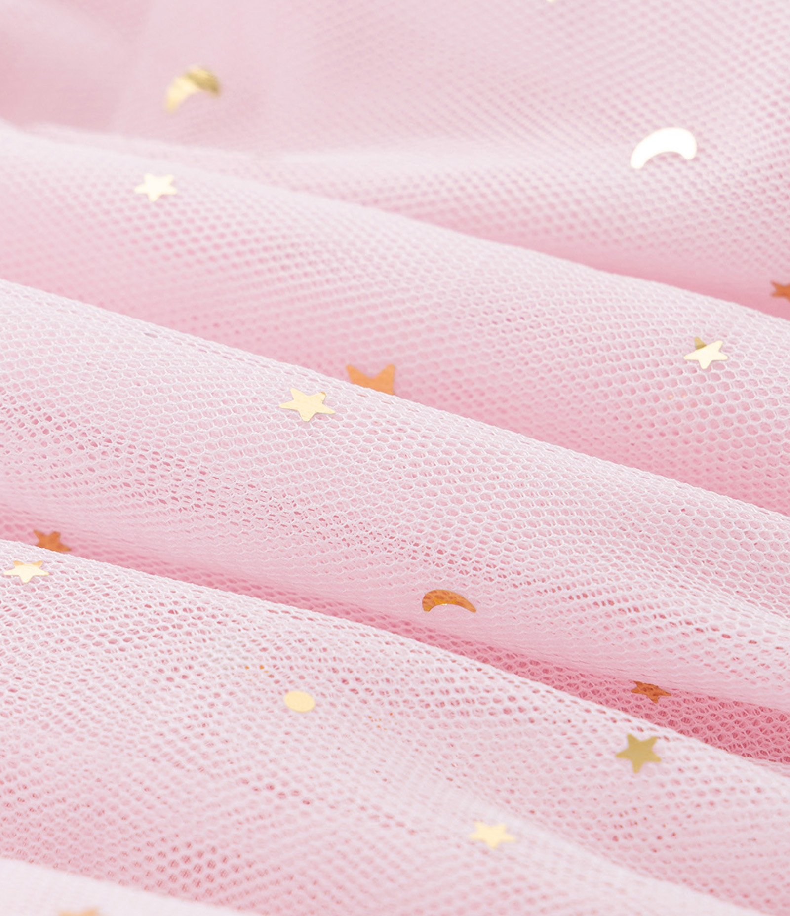 Vestido Infantil Sem Manga com Saia de Tule Bailarina – Tam 1 a 5/6 Anos Rosa 3