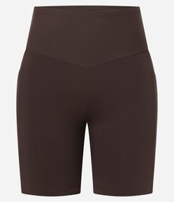 Bermuda Esportiva em Poliamida com Cós Largo
