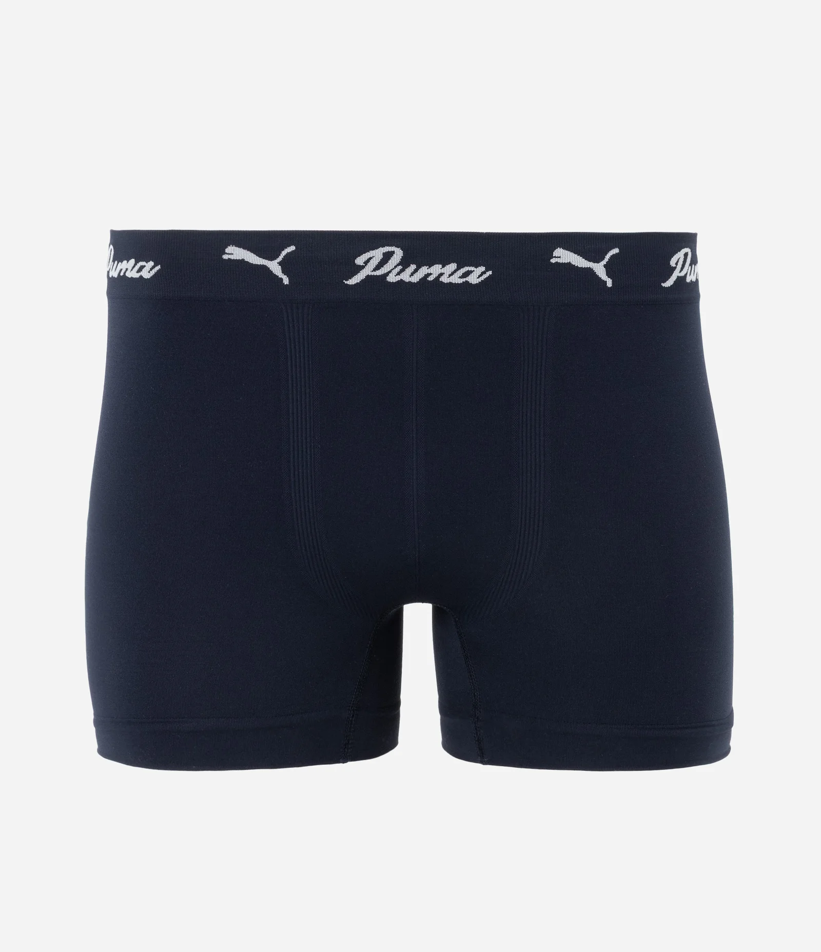 Cueca Boxer em Microfibra com Logo Retrô Puma Azul Marinho 1