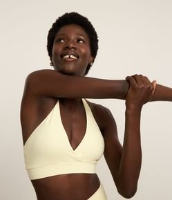 Top Frente Único Esportivo em Microfibra