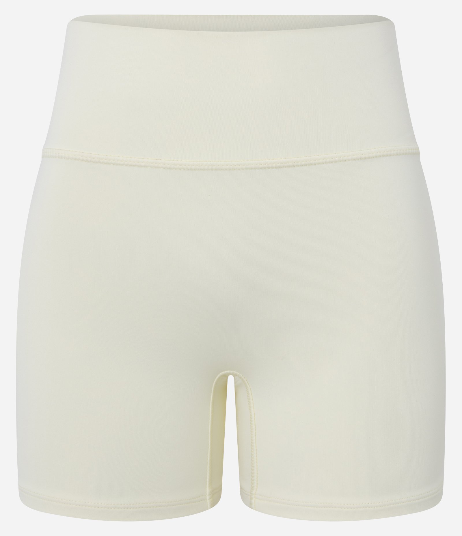 Bermuda Crossfiteira Esportiva em Microfibra sem Gancho Amarelo Manteiga 5