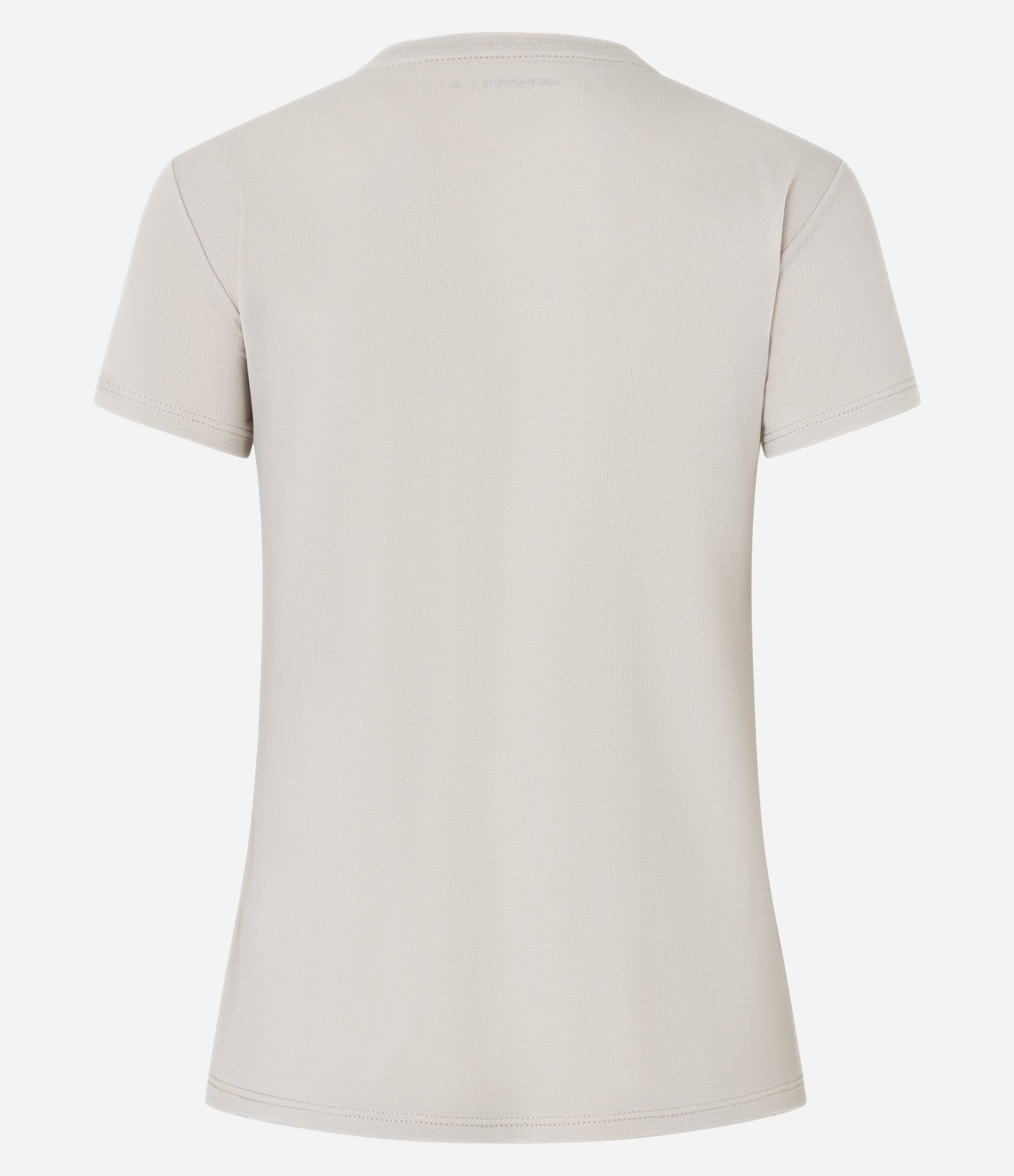 Camiseta Esportiva com Tecnologia Dry e Lettering Health Club Bege 5