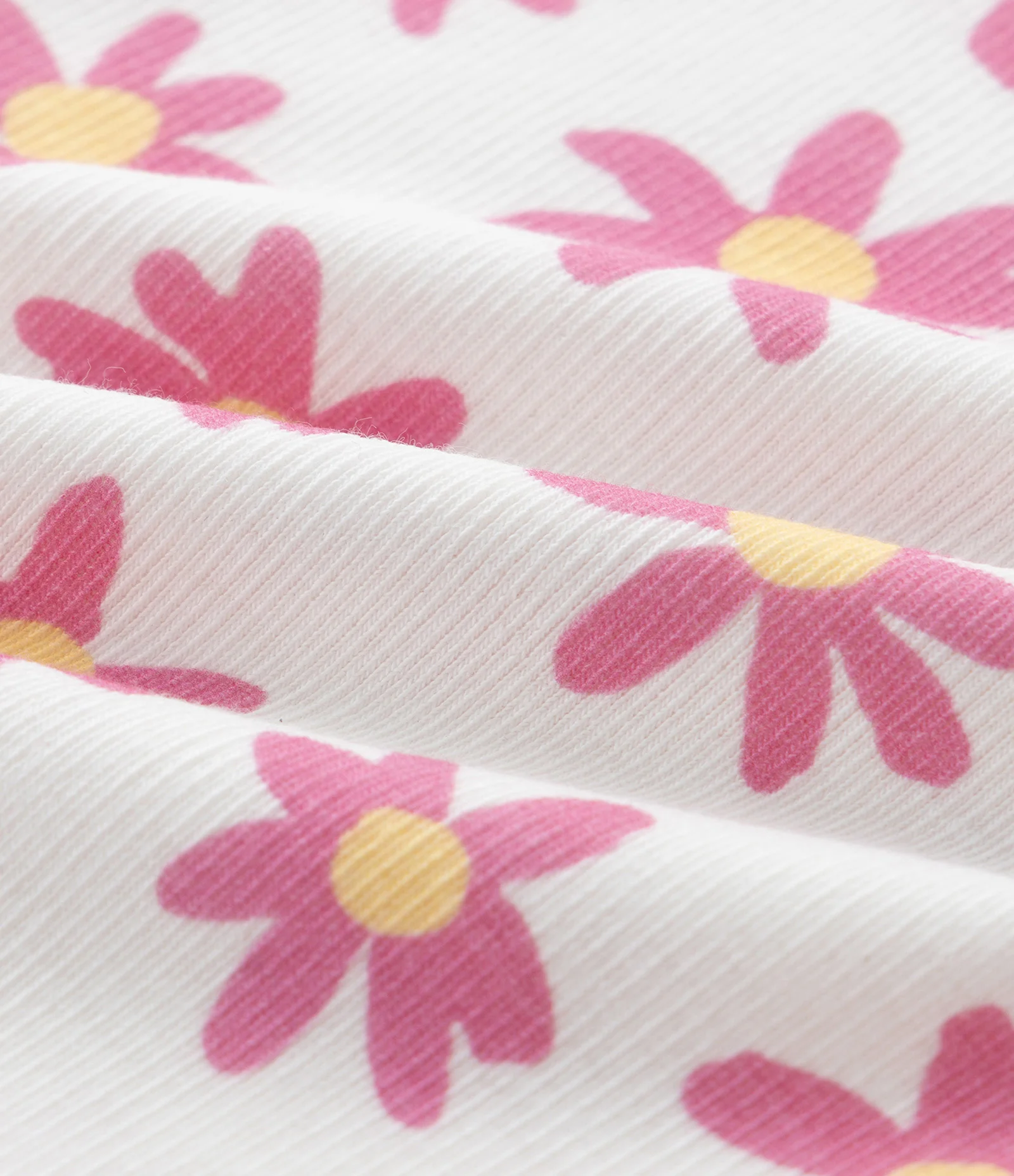 Kit 03 Regatas Infantis em Ribana com Detalhes de Flor Multicores 3