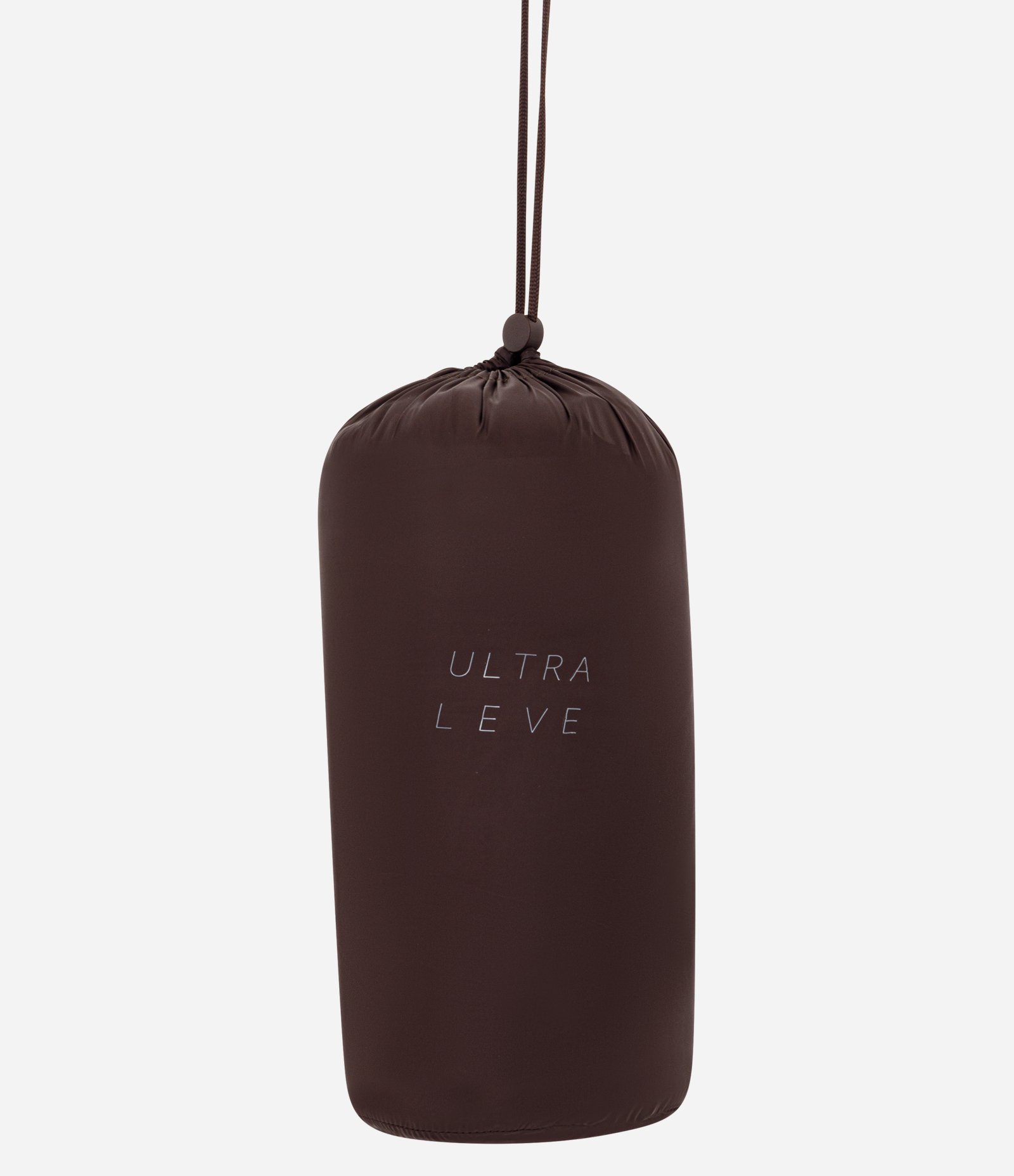 Jaqueta Puffer Ultra Leve em Poliamida com Saquinho de Guardar Marrom 4