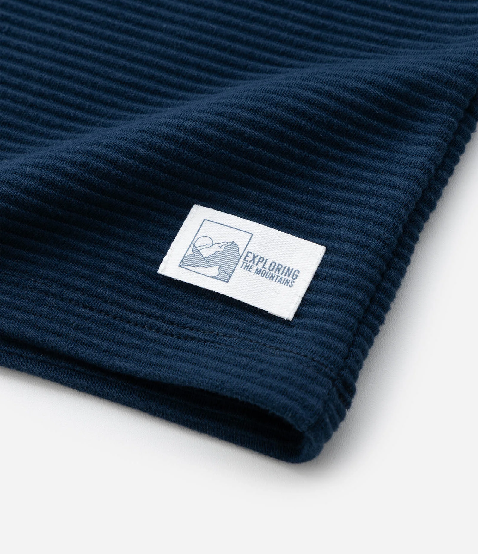 Camiseta Infantil Texturizada com Etiqueta na Barra - Tam 5 a 14 Anos Azul 6