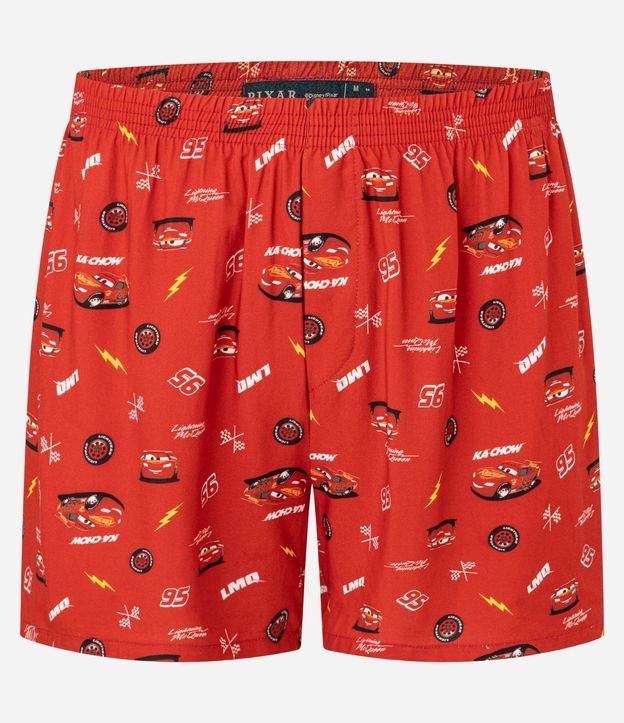 Cueca Samba Canção em Chalis com Estampa Relâmpago McQueen Carros