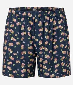 Cueca Samba Canção em Chalis Estampada Bob Esponja