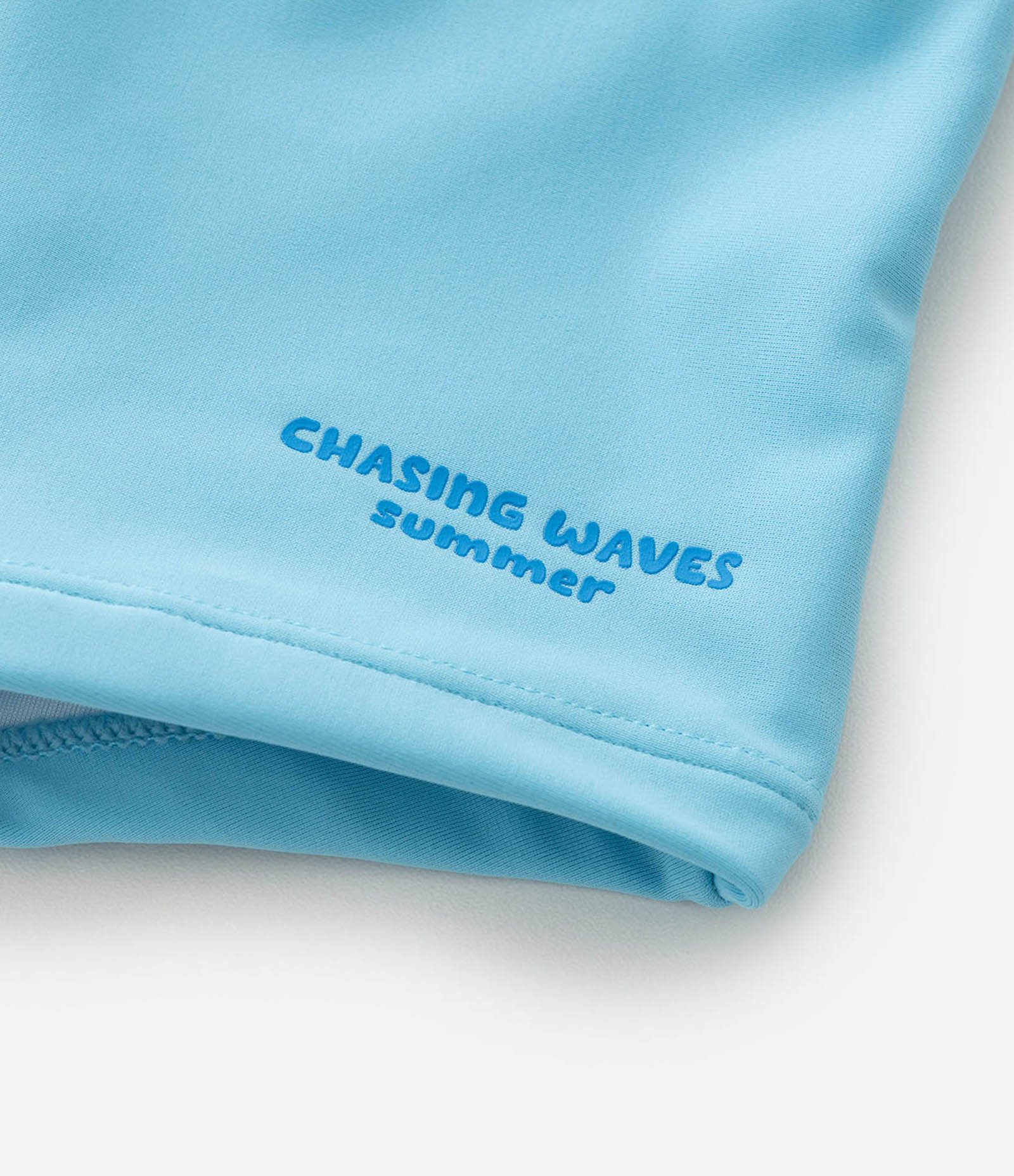 Conjunto Infantil Camiseta UV e Sunga Praia Tam 1 a 6 Verde Água/Amarelo 11