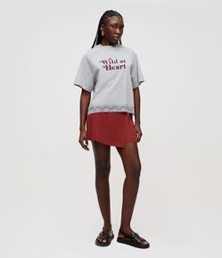 Short Saia Transpassado em Viscose