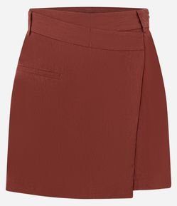 Short Saia Transpassado em Viscose